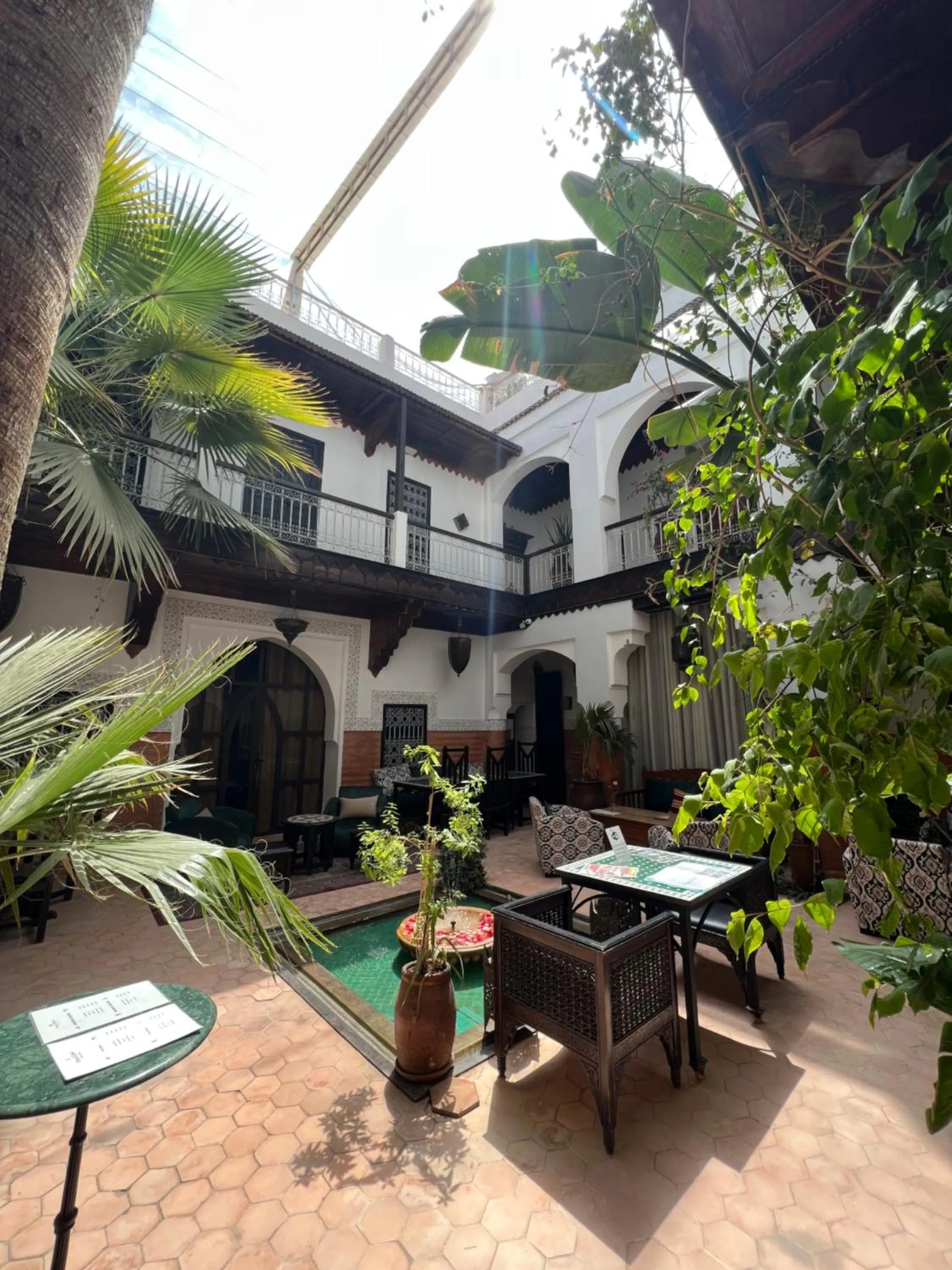 Patio in Riad Jnan El Cadi