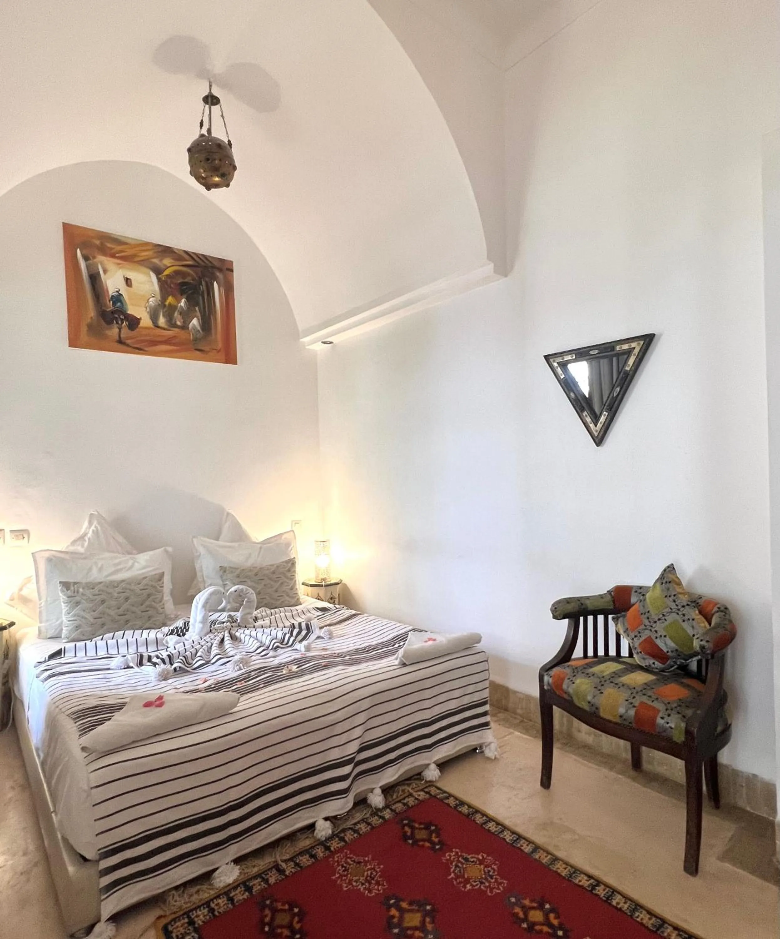 Bedroom, Bed in Riad Jnan El Cadi