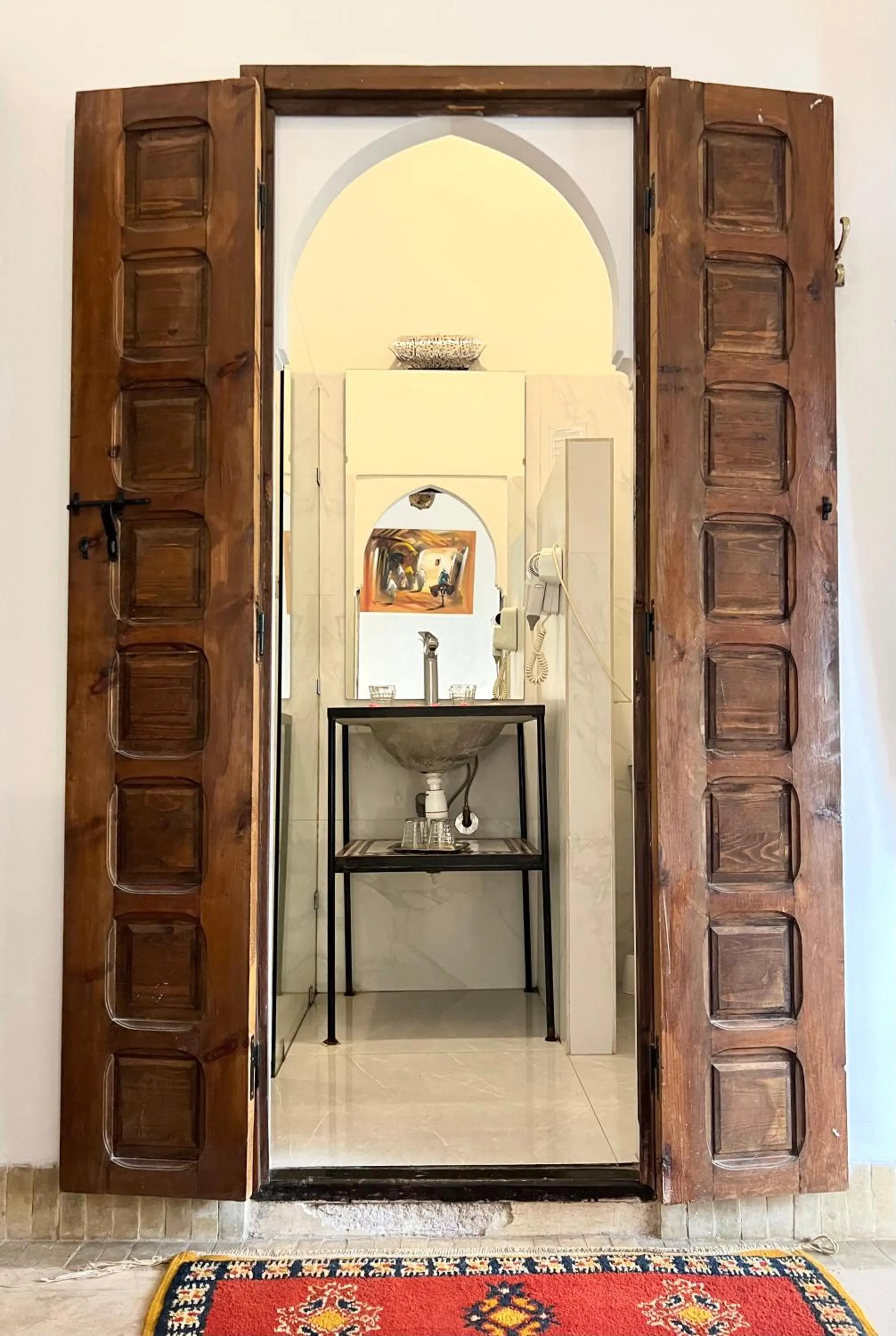 Bathroom in Riad Jnan El Cadi
