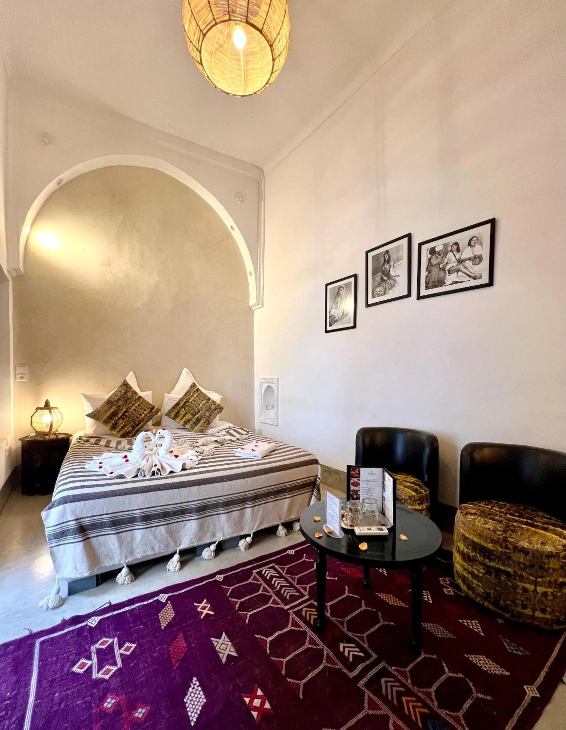 Bedroom, Bed in Riad Jnan El Cadi