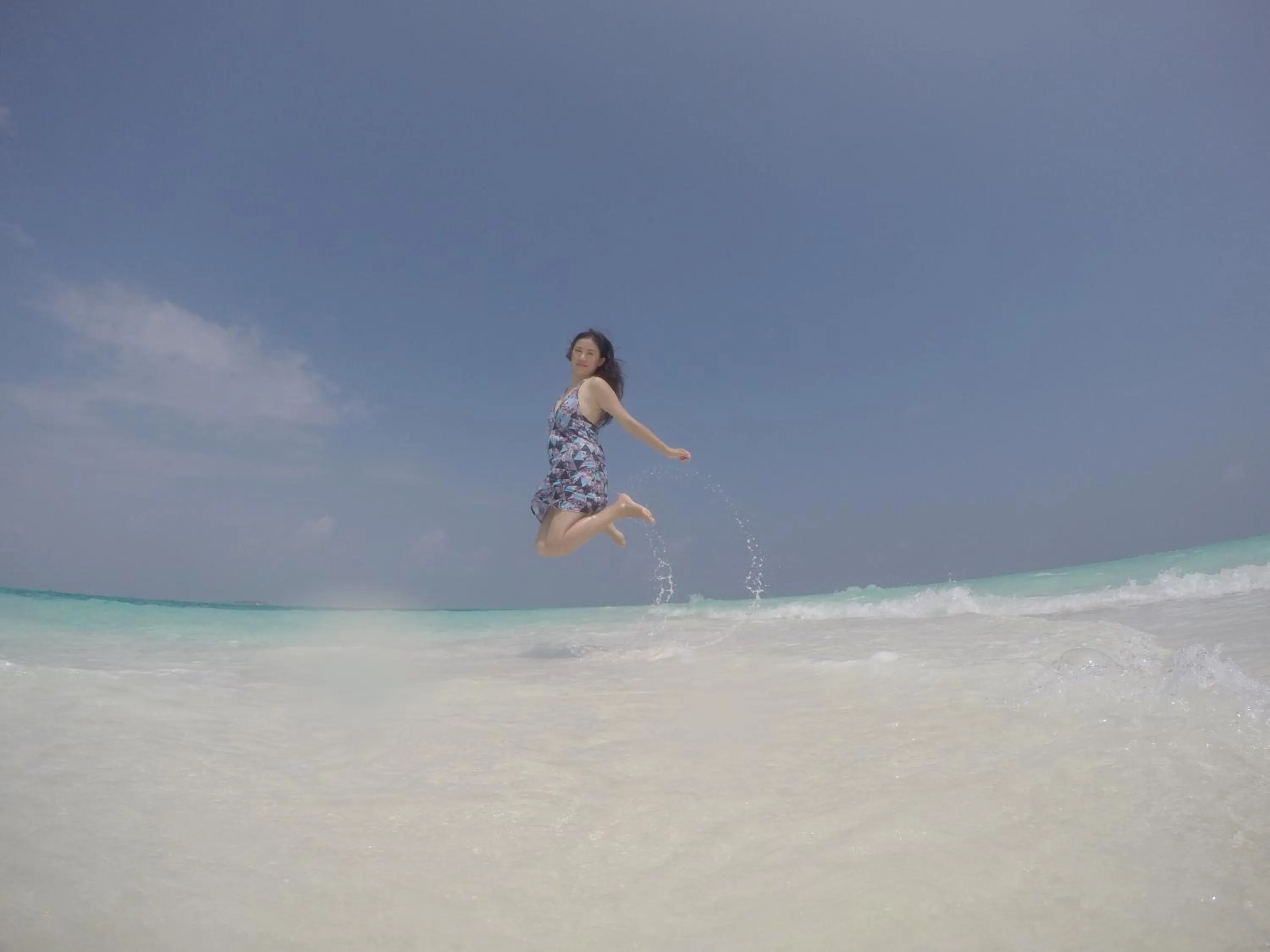 Beach in Rasdhoo Coralville