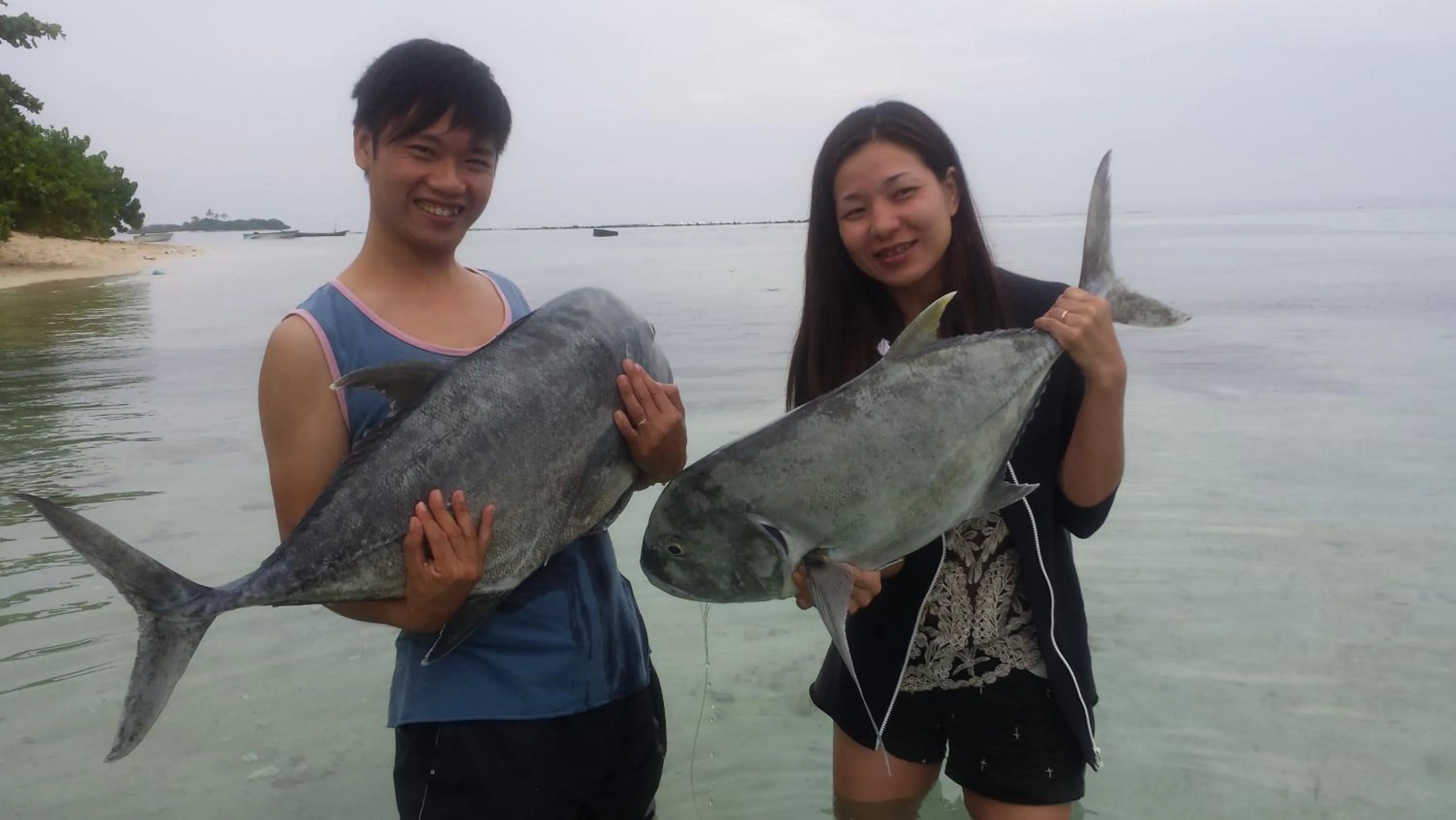 Fishing in Rasdhoo Coralville