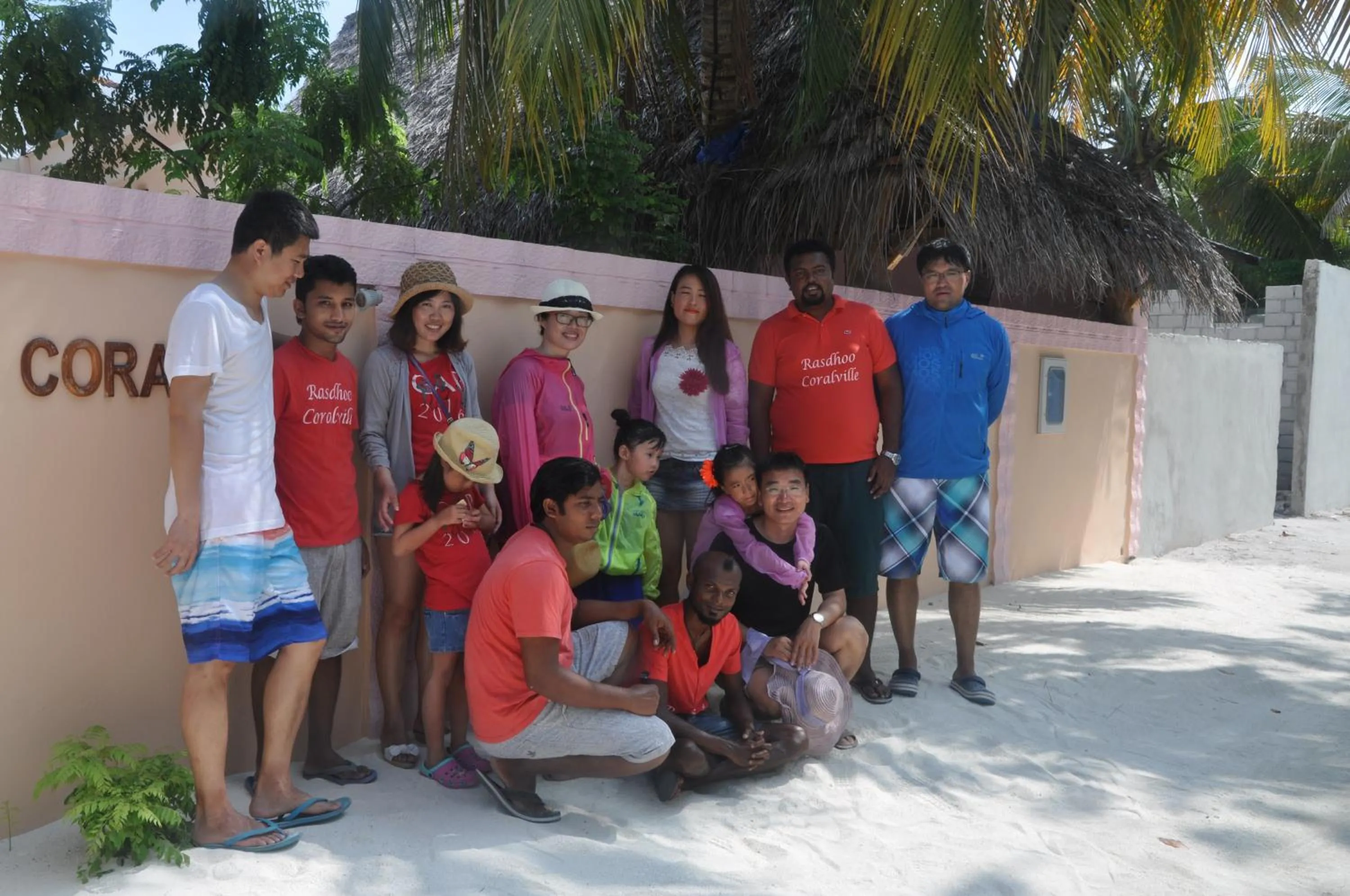 Facade/entrance in Rasdhoo Coralville