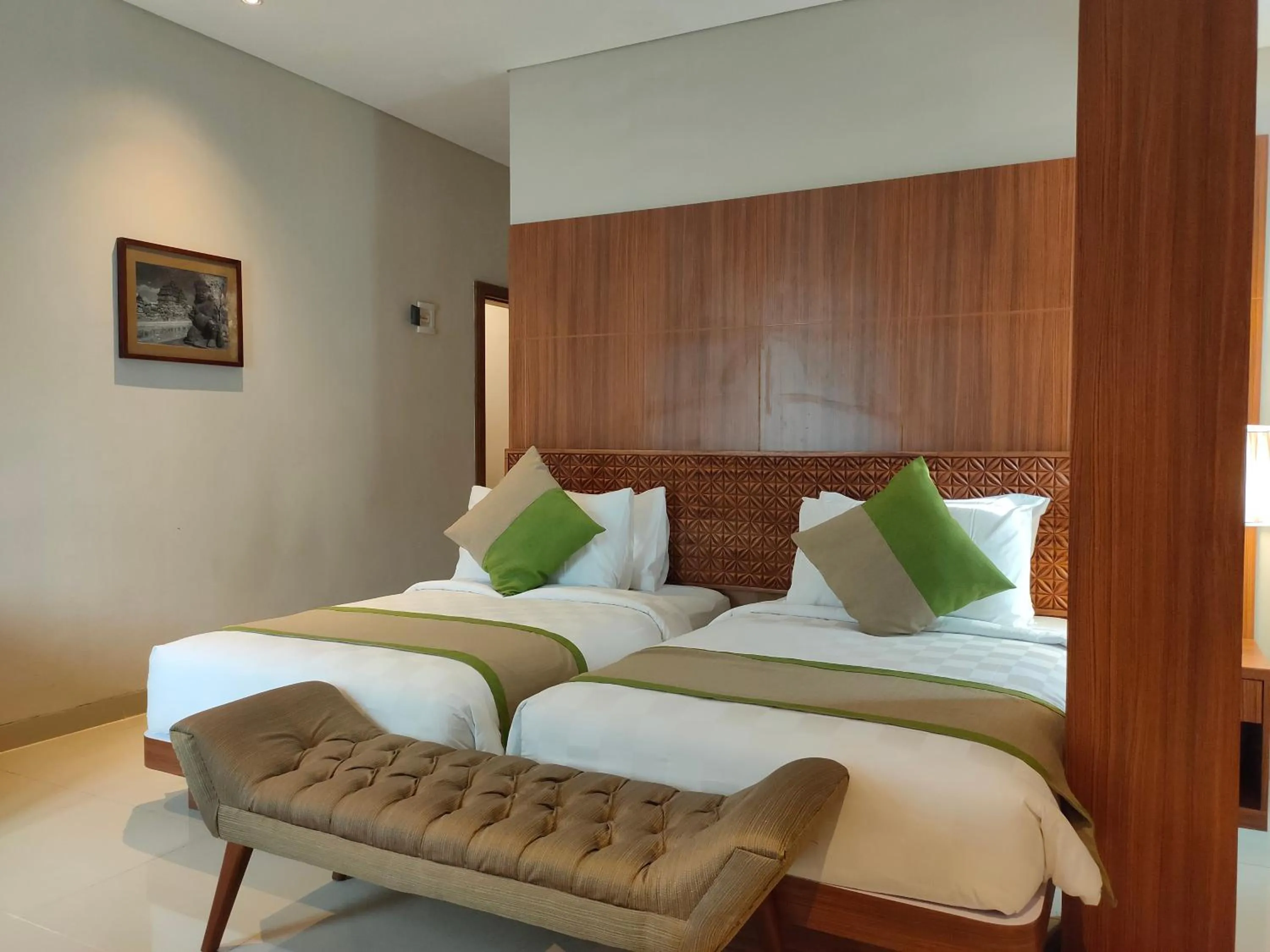 Bed in Wyndham Garden Yogyakarta Hotel Conference & Action Park