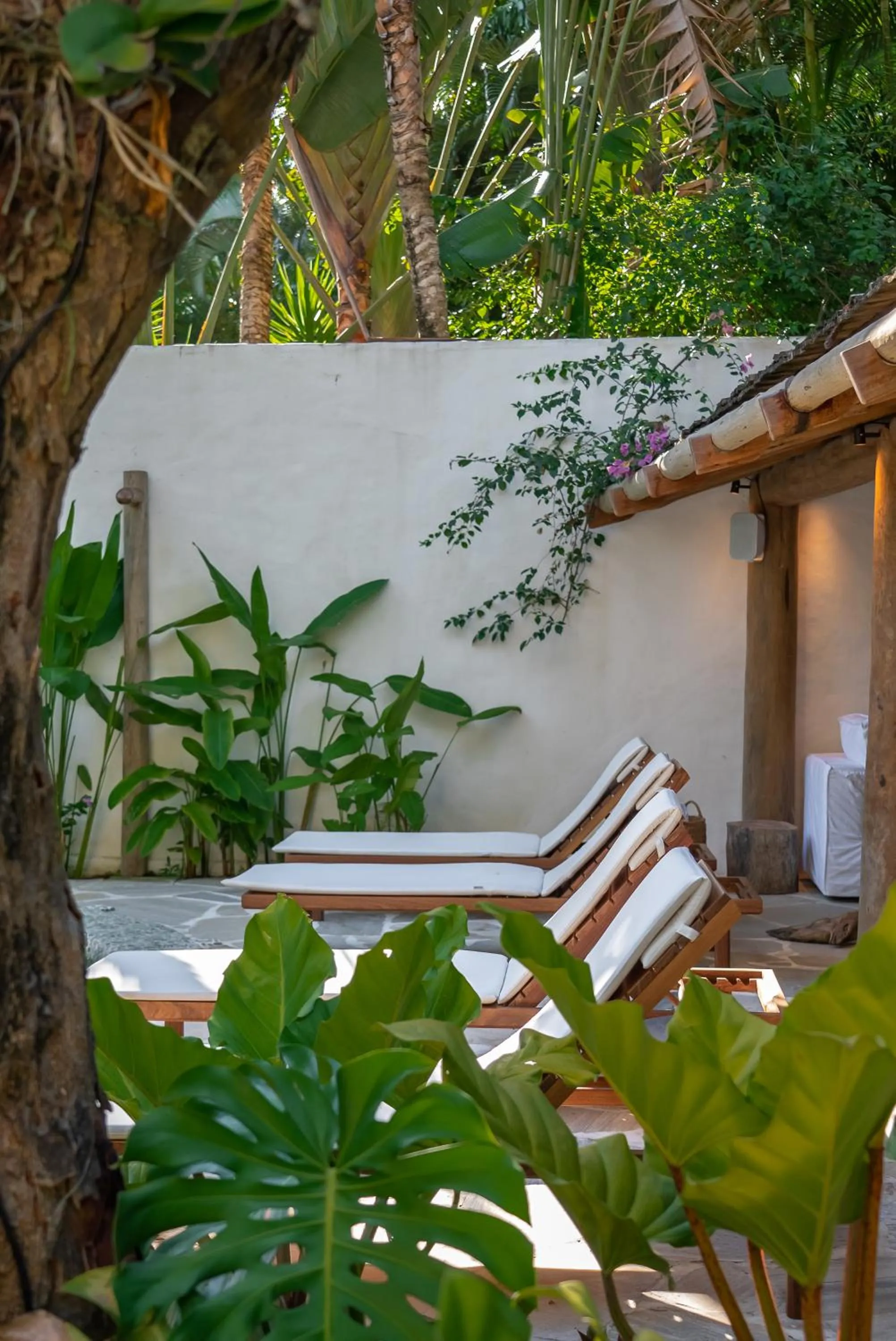 sunbed in Hotel Vila São João