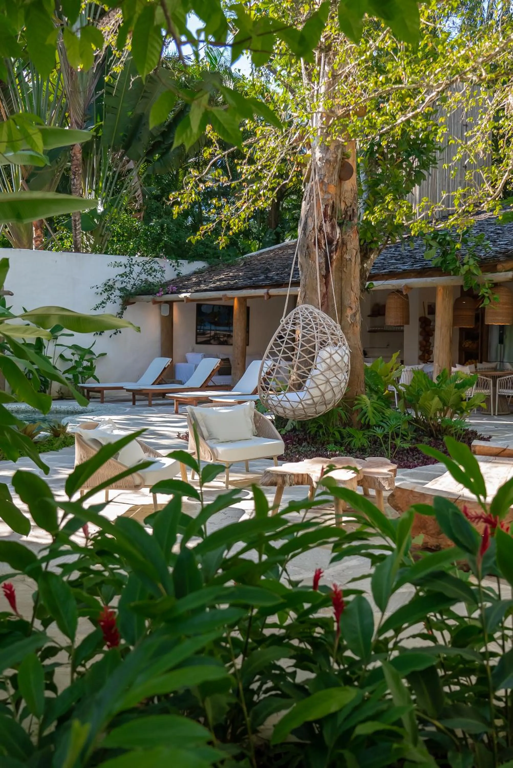 Garden in Hotel Vila São João