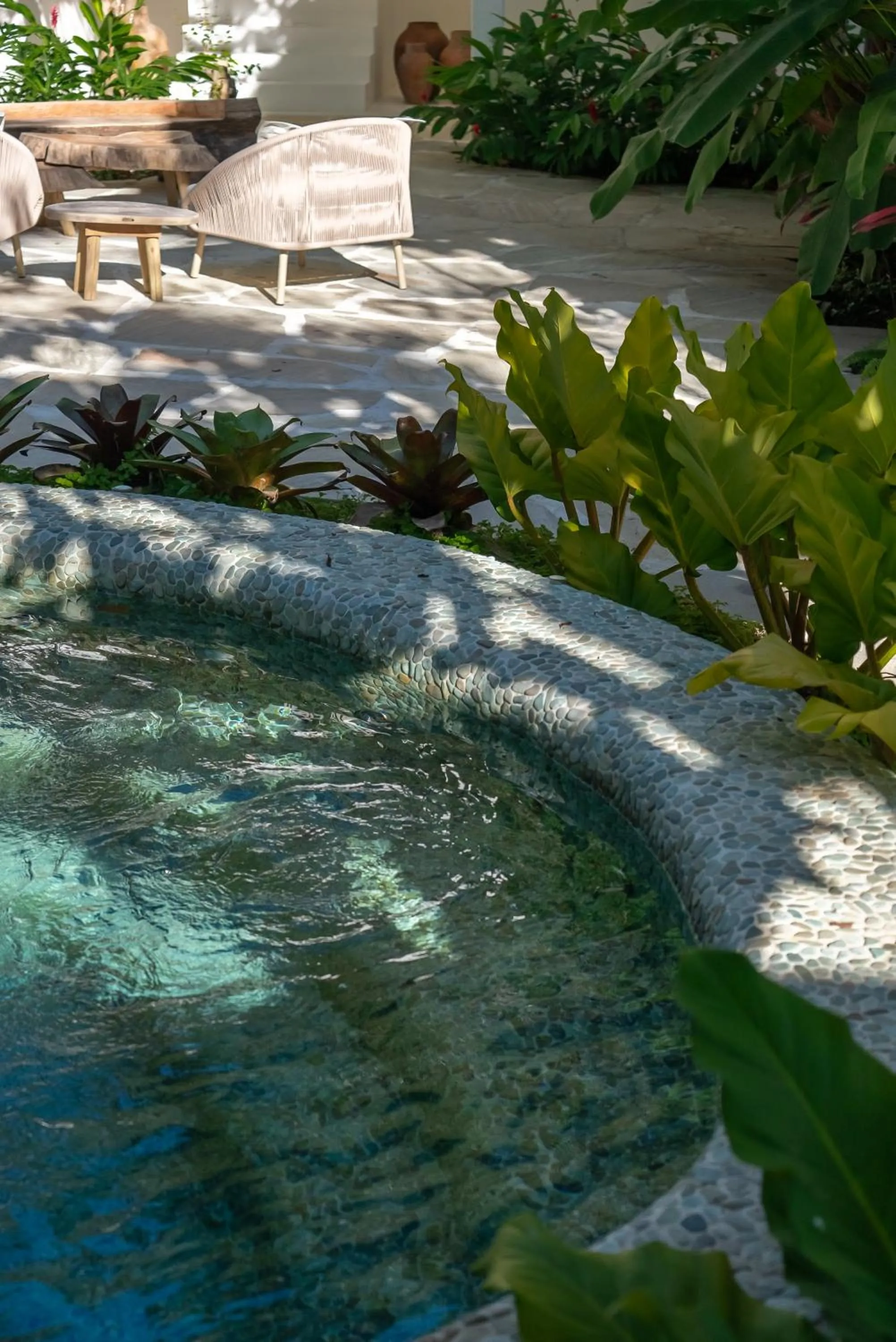 Swimming pool in Hotel Vila São João