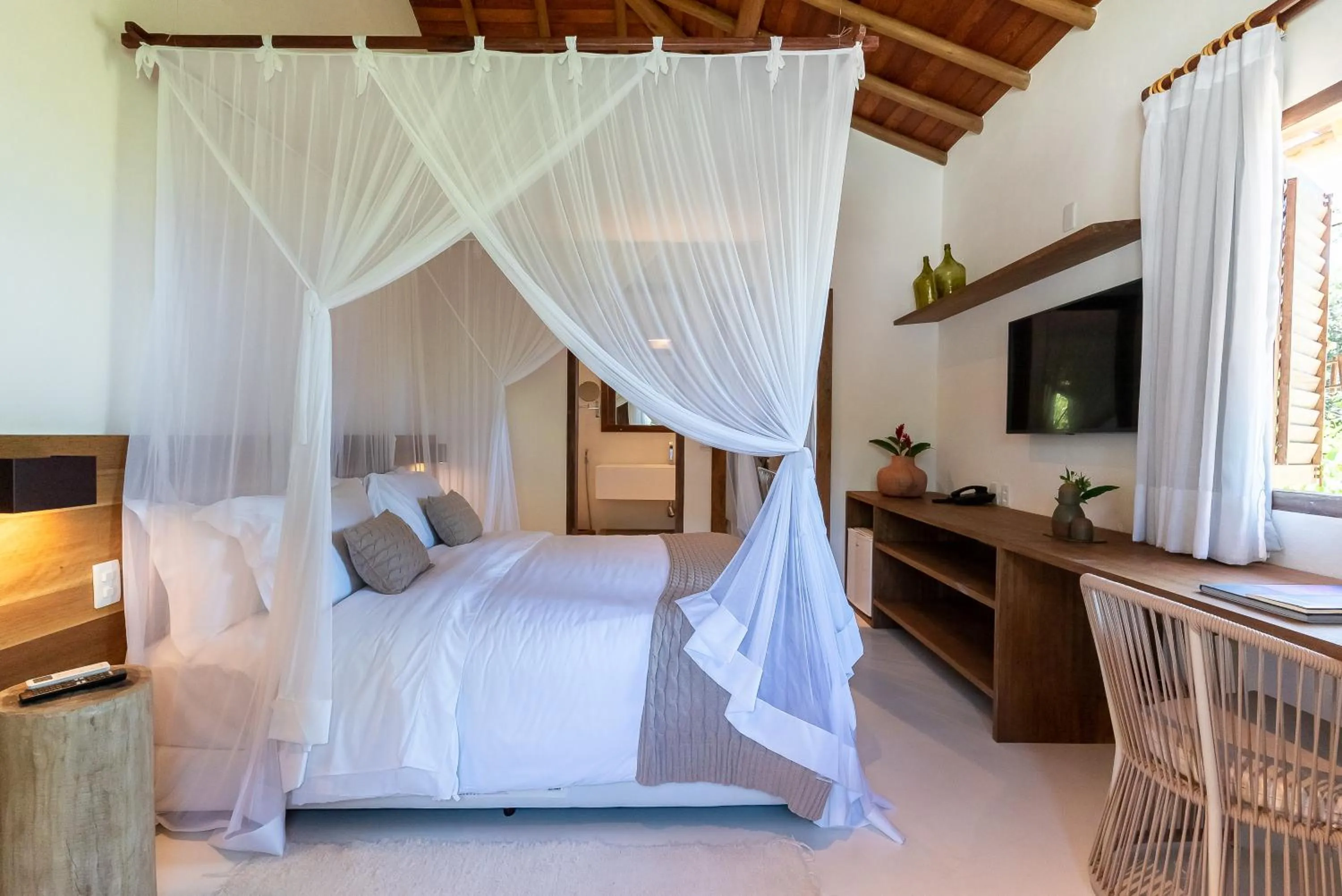 Photo of the whole room, Bed in Hotel Vila São João