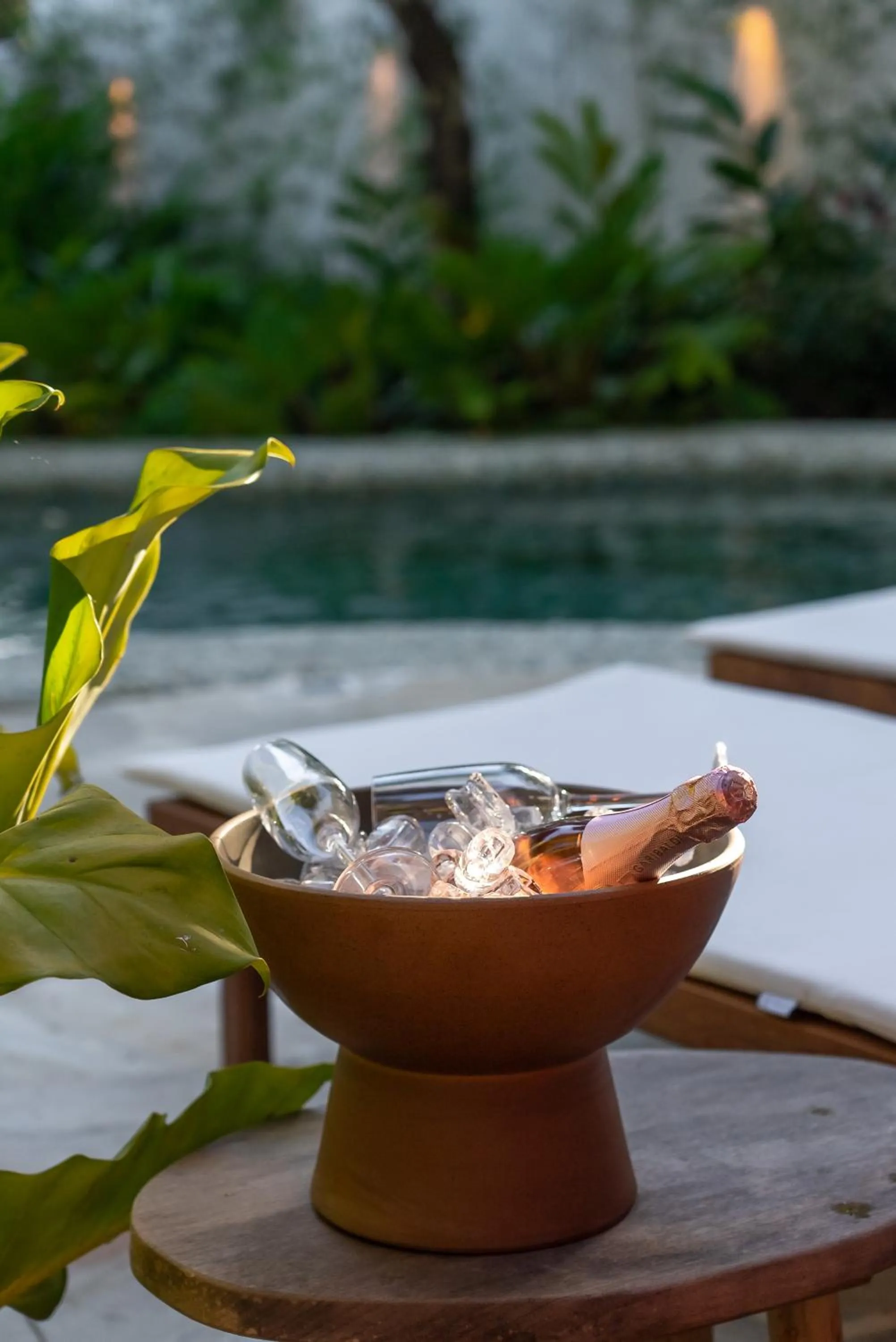 Garden view in Hotel Vila São João