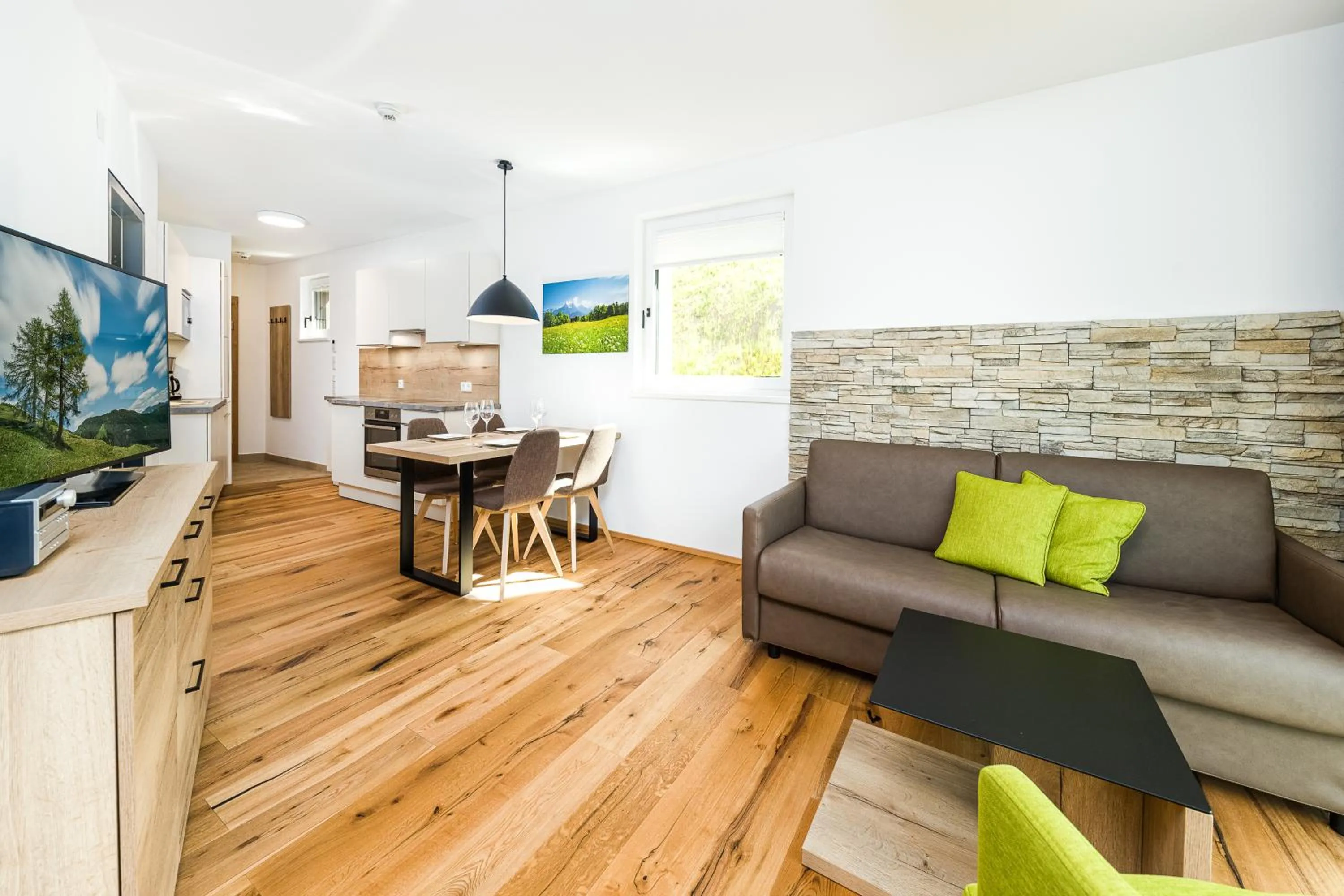 Living room in Apartmenthotel Sonnenhof