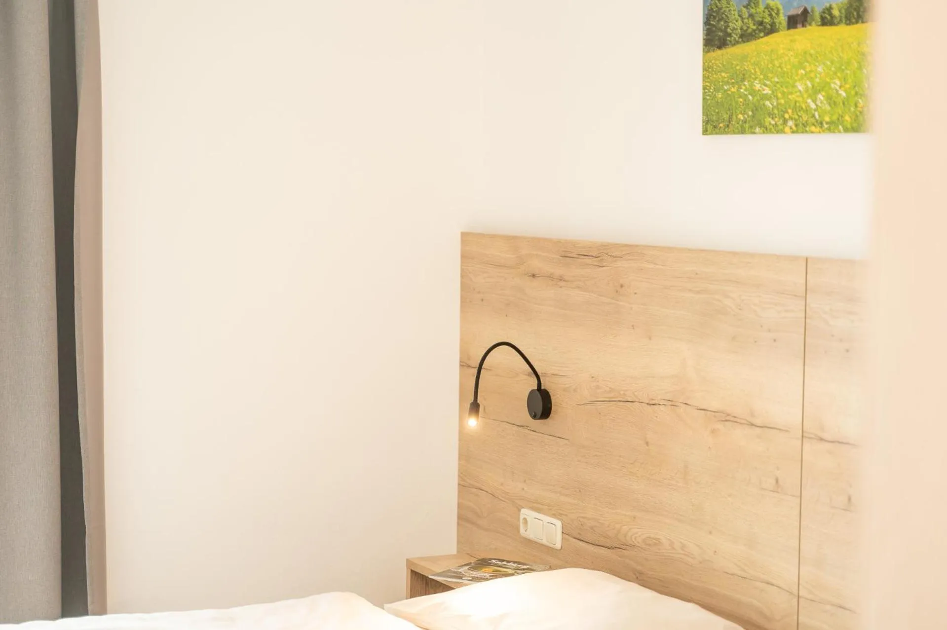 Bed in Apartmenthotel Sonnenhof