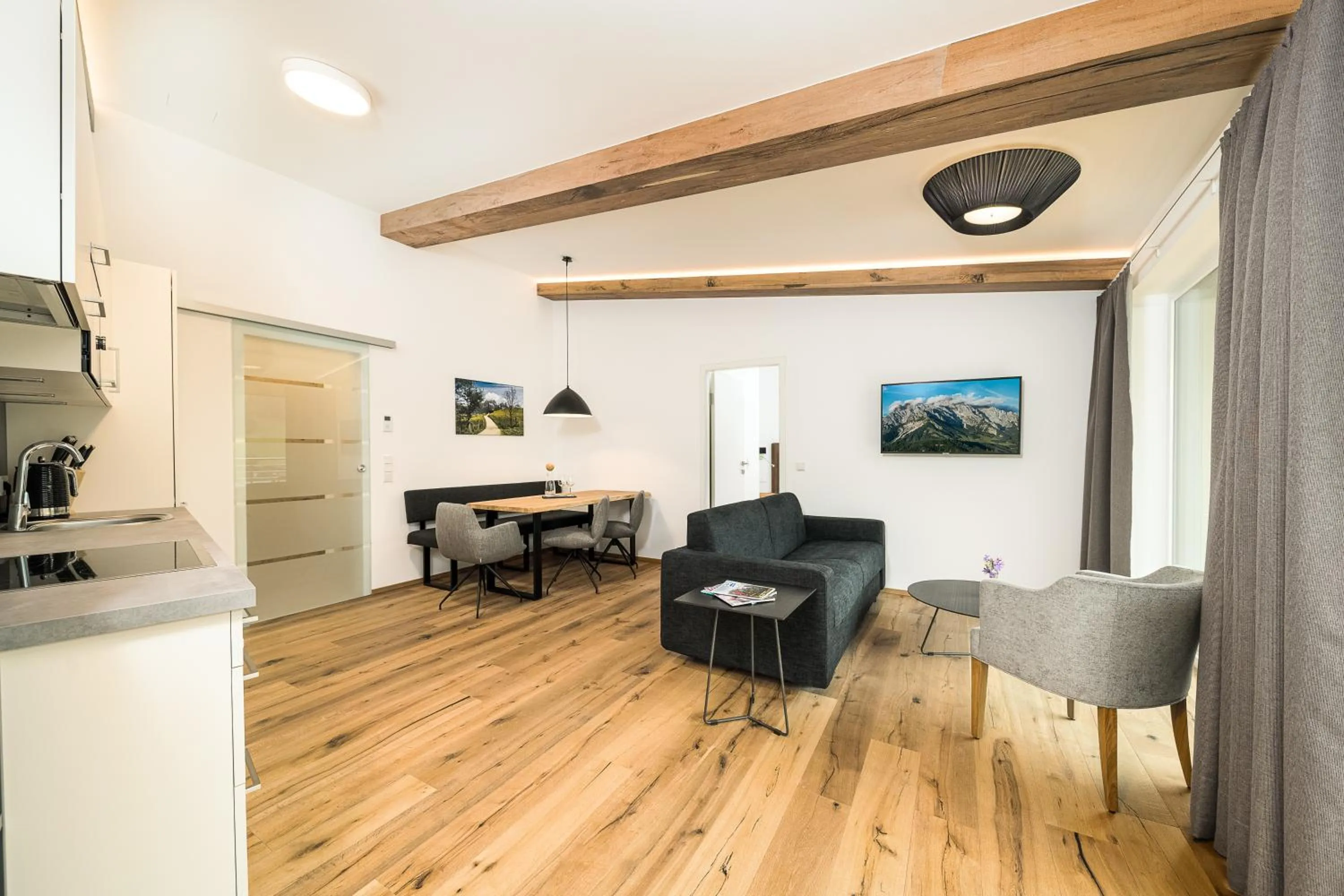 Living room in Apartmenthotel Sonnenhof