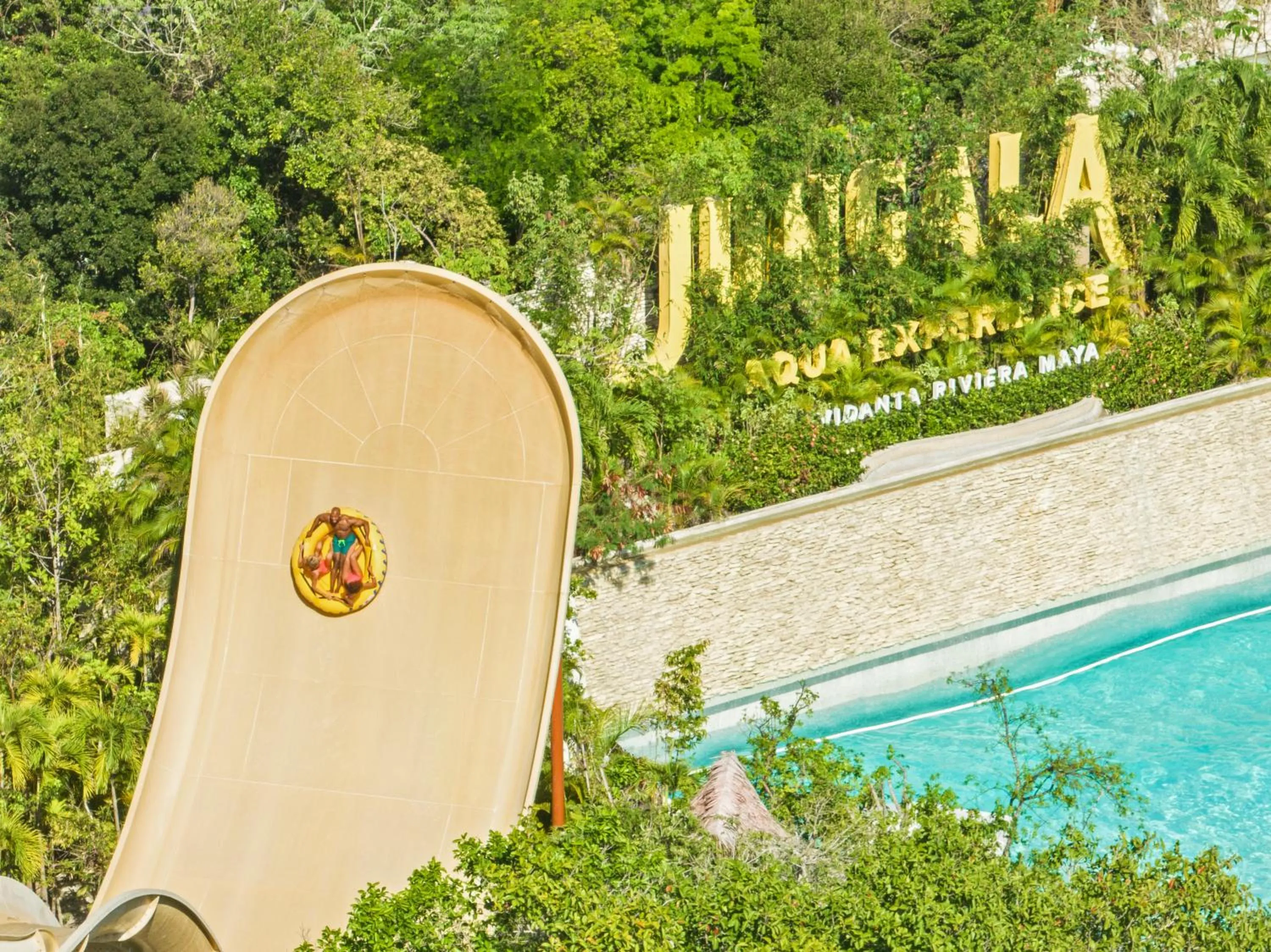 Aqua park in Jungala Hotel at VidantaWorld Riviera Maya