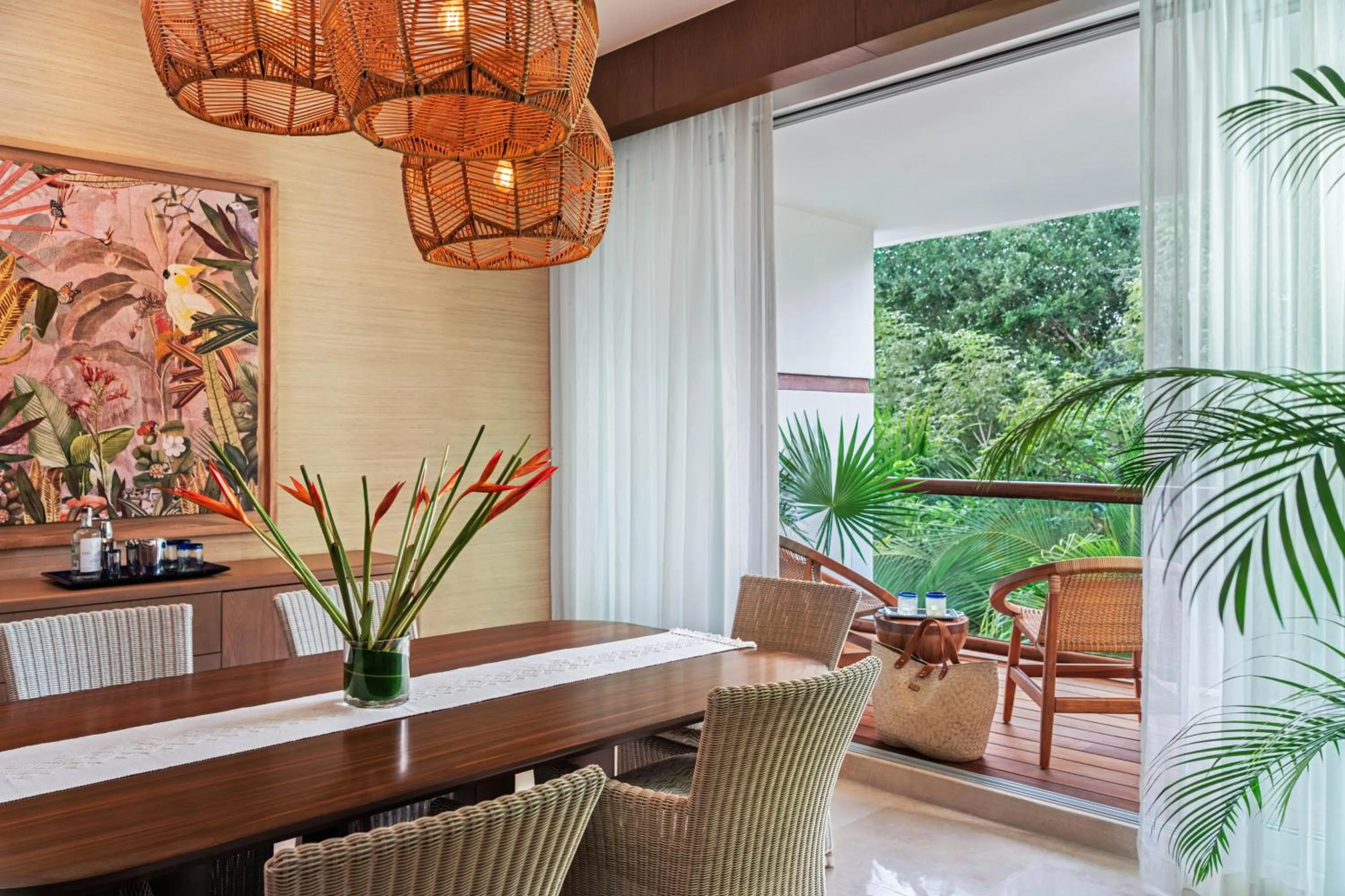 View (from property/room) in Jungala Hotel at VidantaWorld Riviera Maya