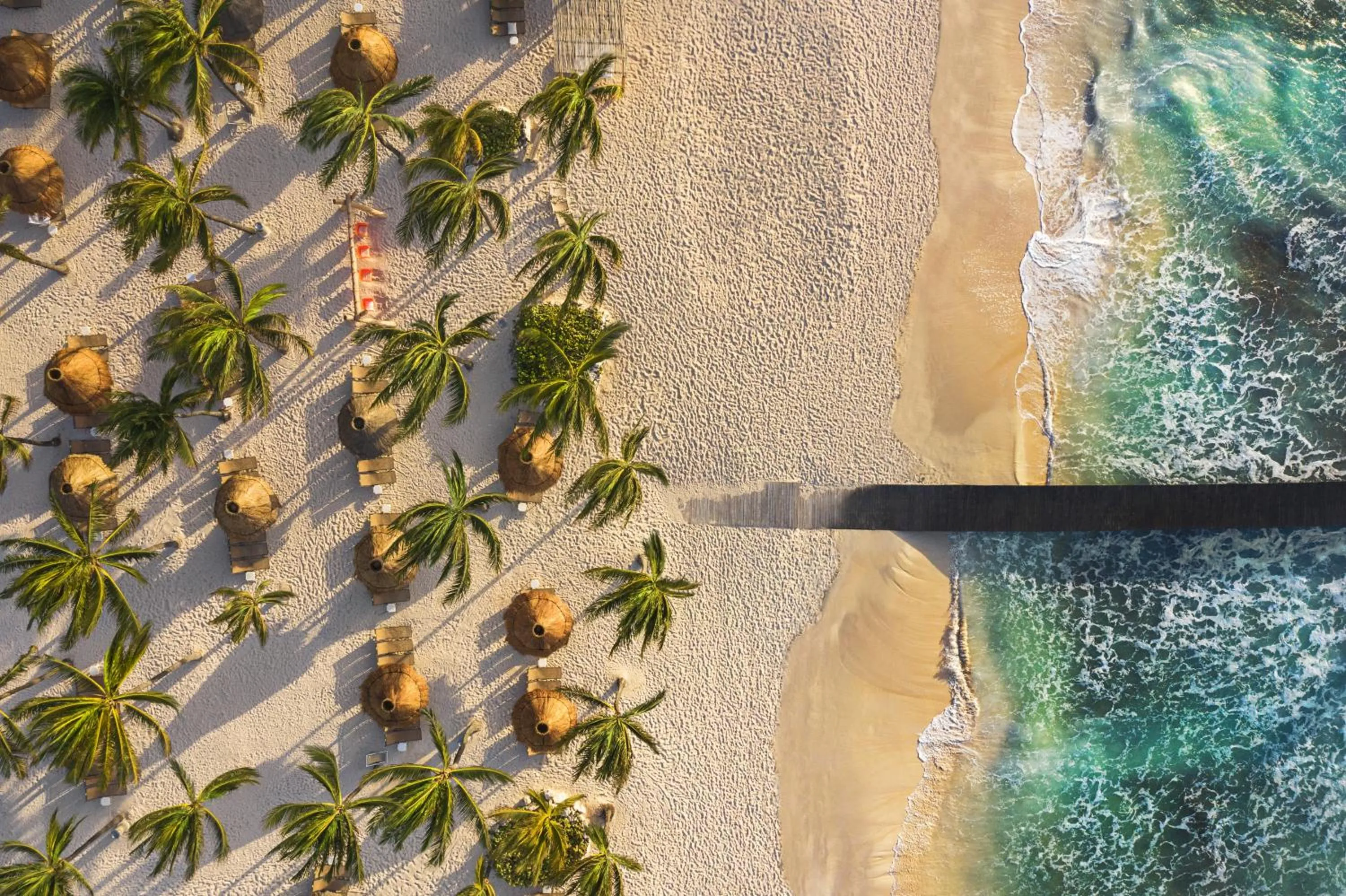 Beach in Jungala Hotel at VidantaWorld Riviera Maya