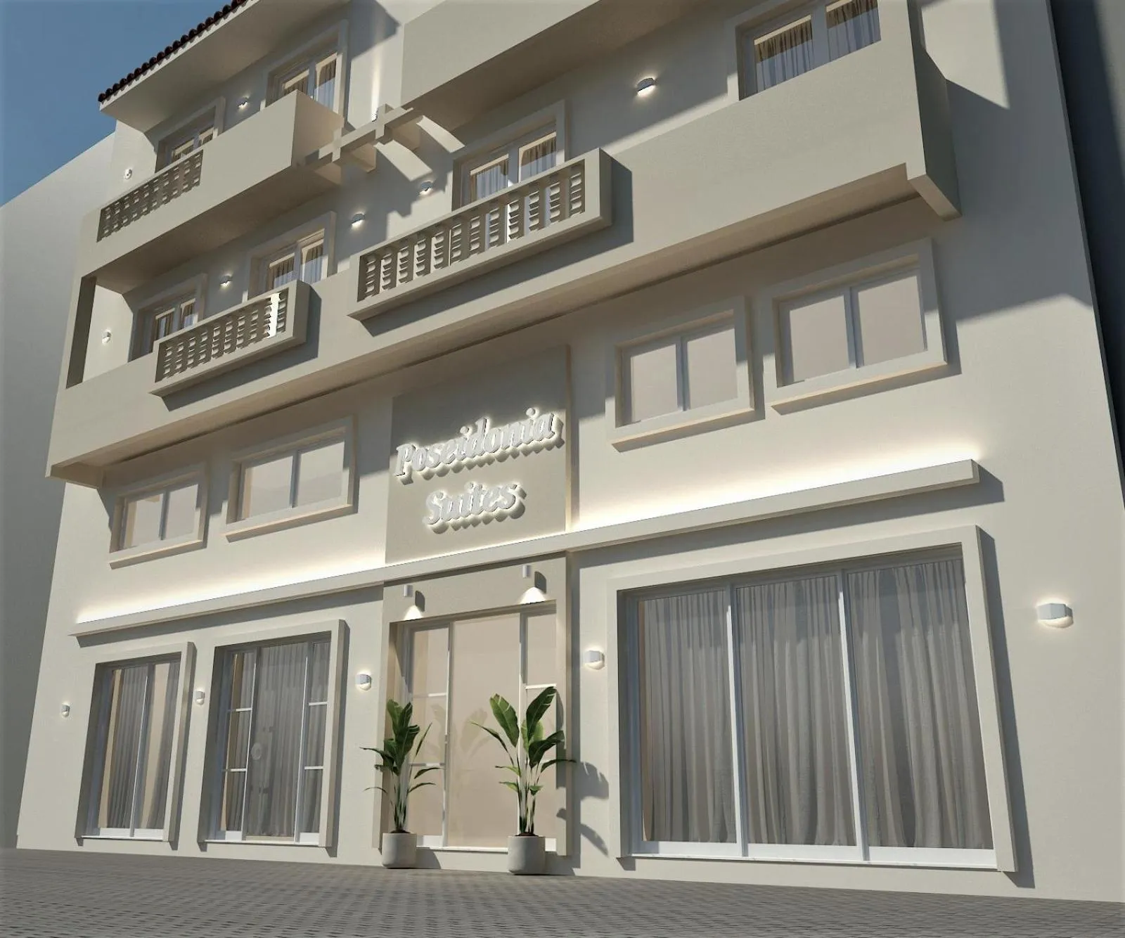 Property building in Posidonia Luxury Suites