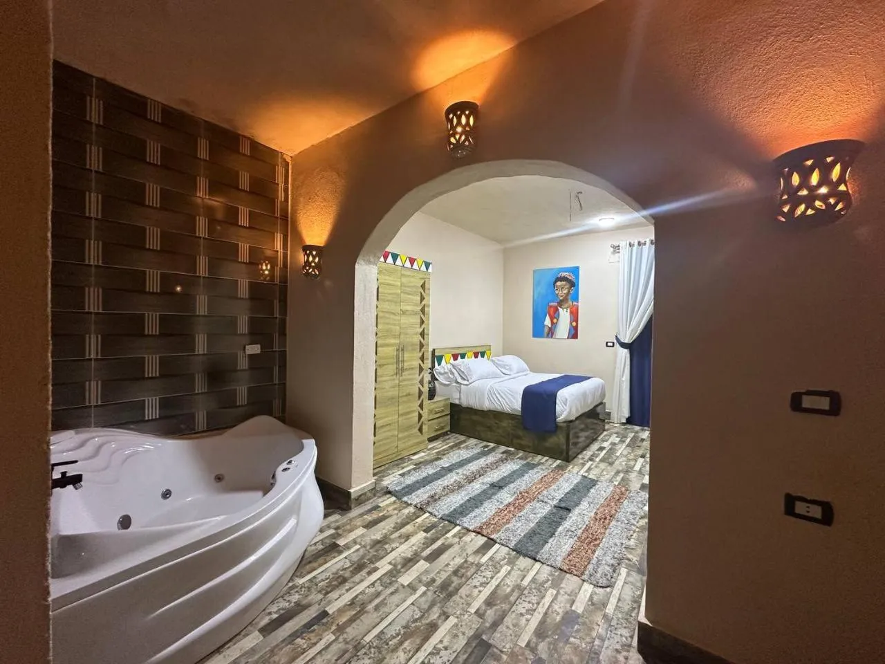 Bedroom, Bed in ACHERTOD Nubian House