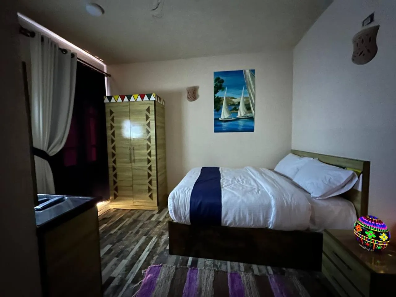 Bedroom, Bed in ACHERTOD Nubian House