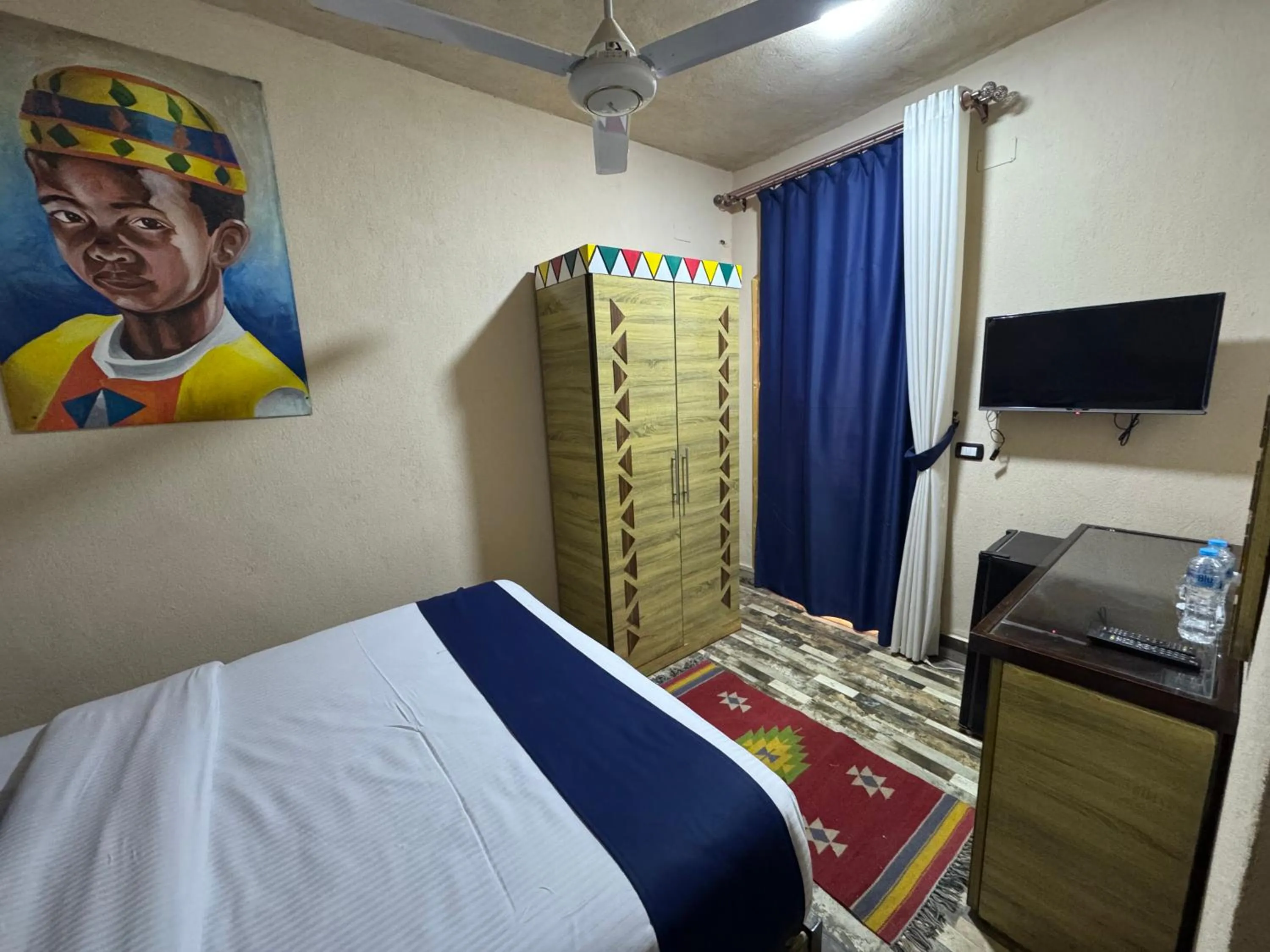 Bed in ACHERTOD Nubian House