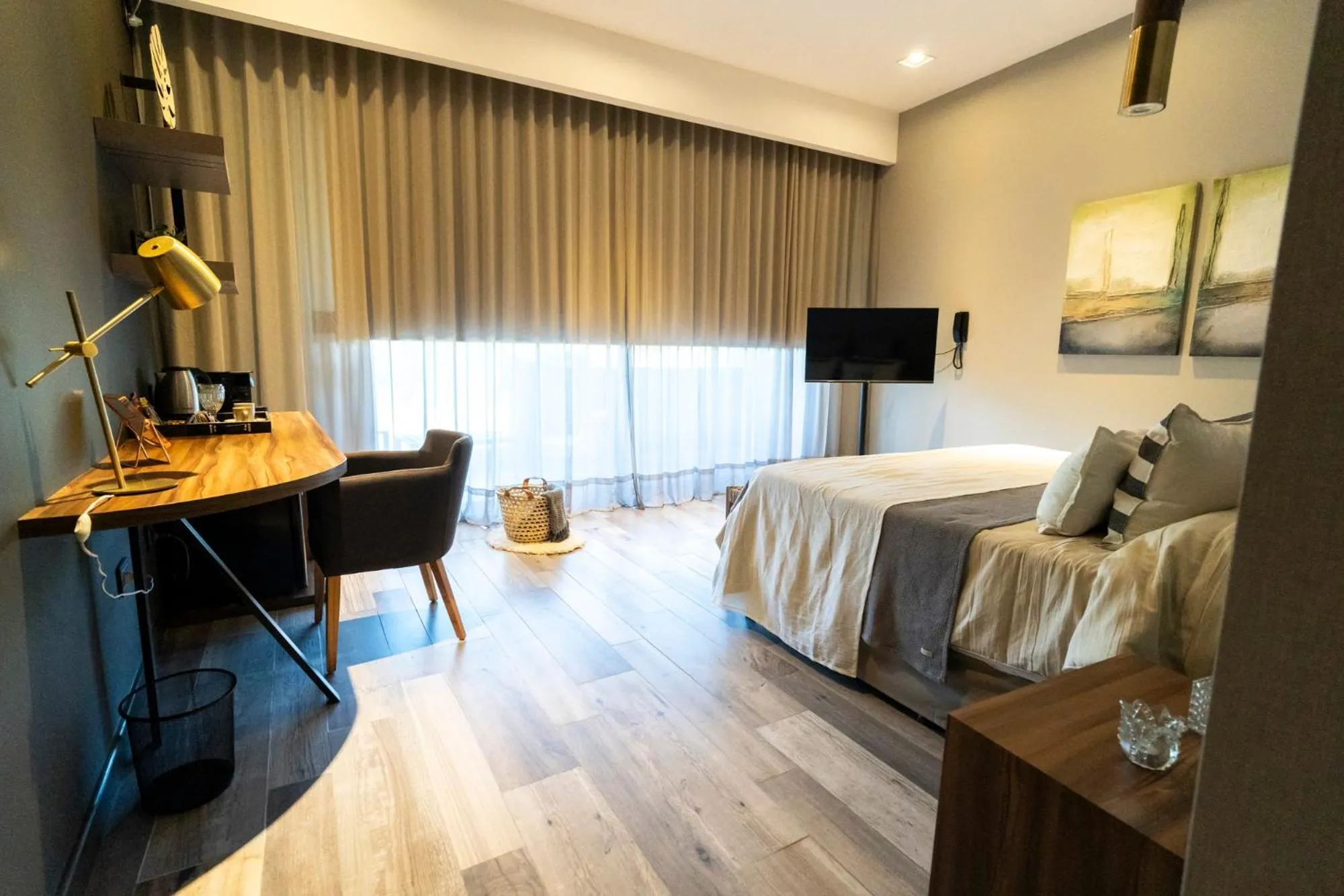 Bed in Domingo Design Hotel