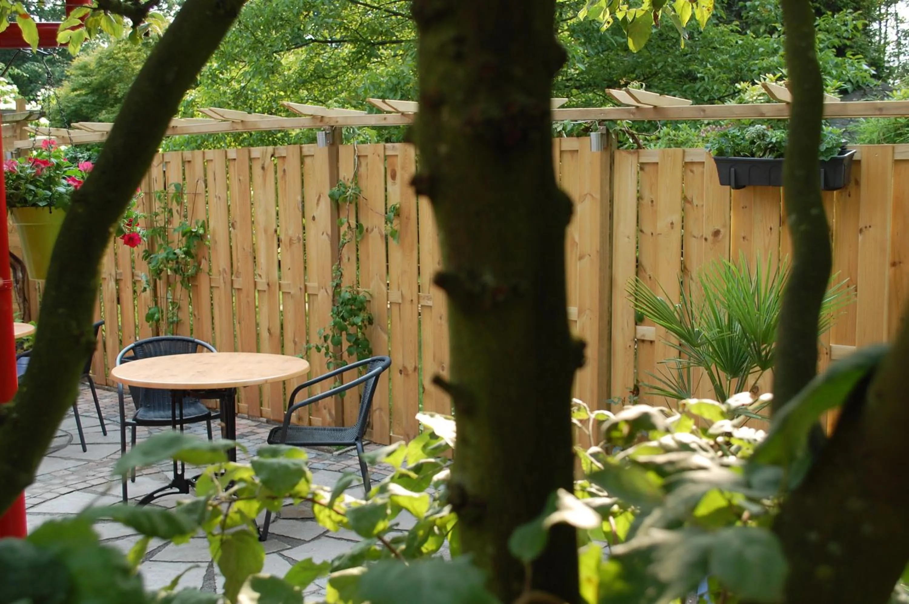 Patio in B&B Ferme Knaapen