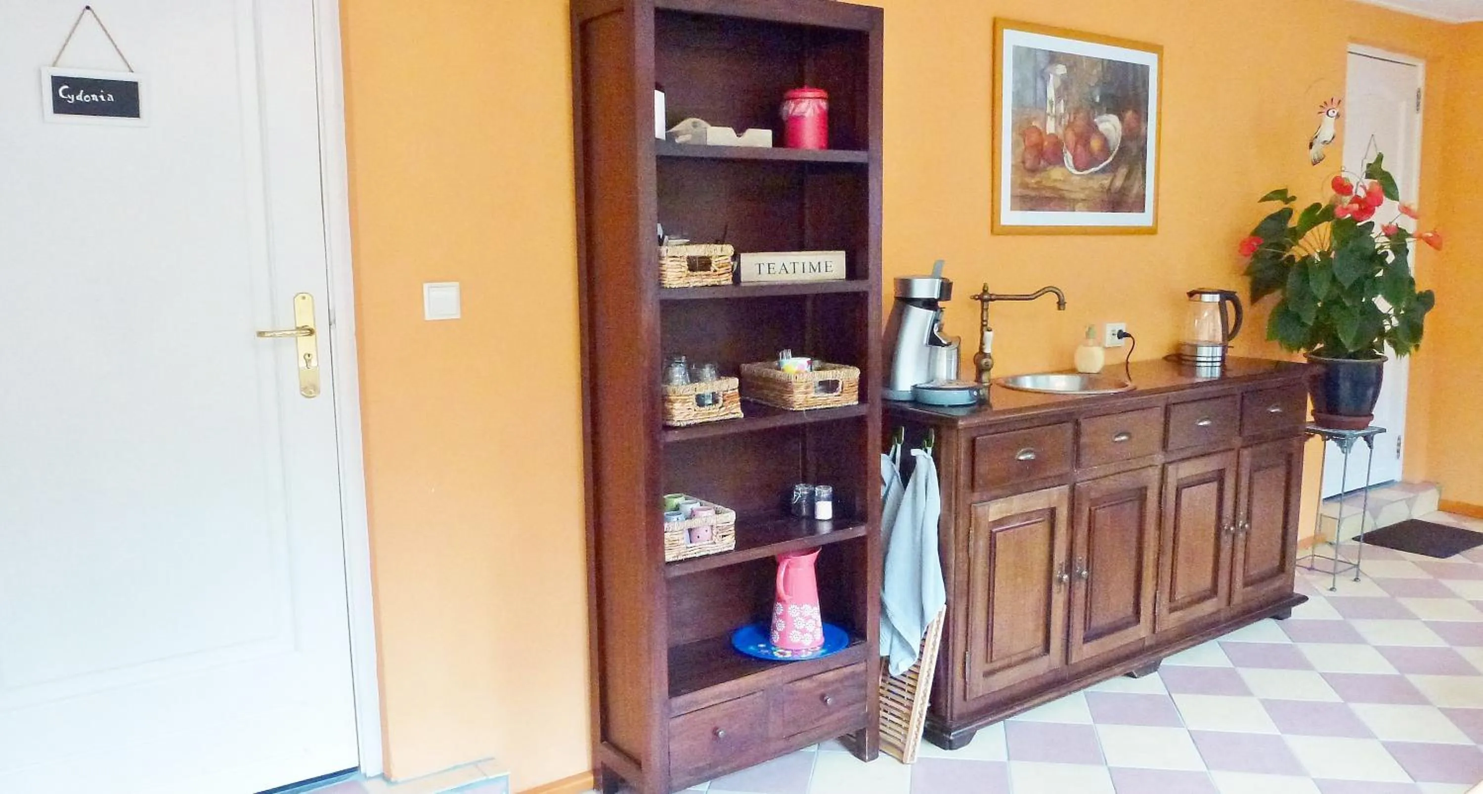 Seating area in B&B Ferme Knaapen