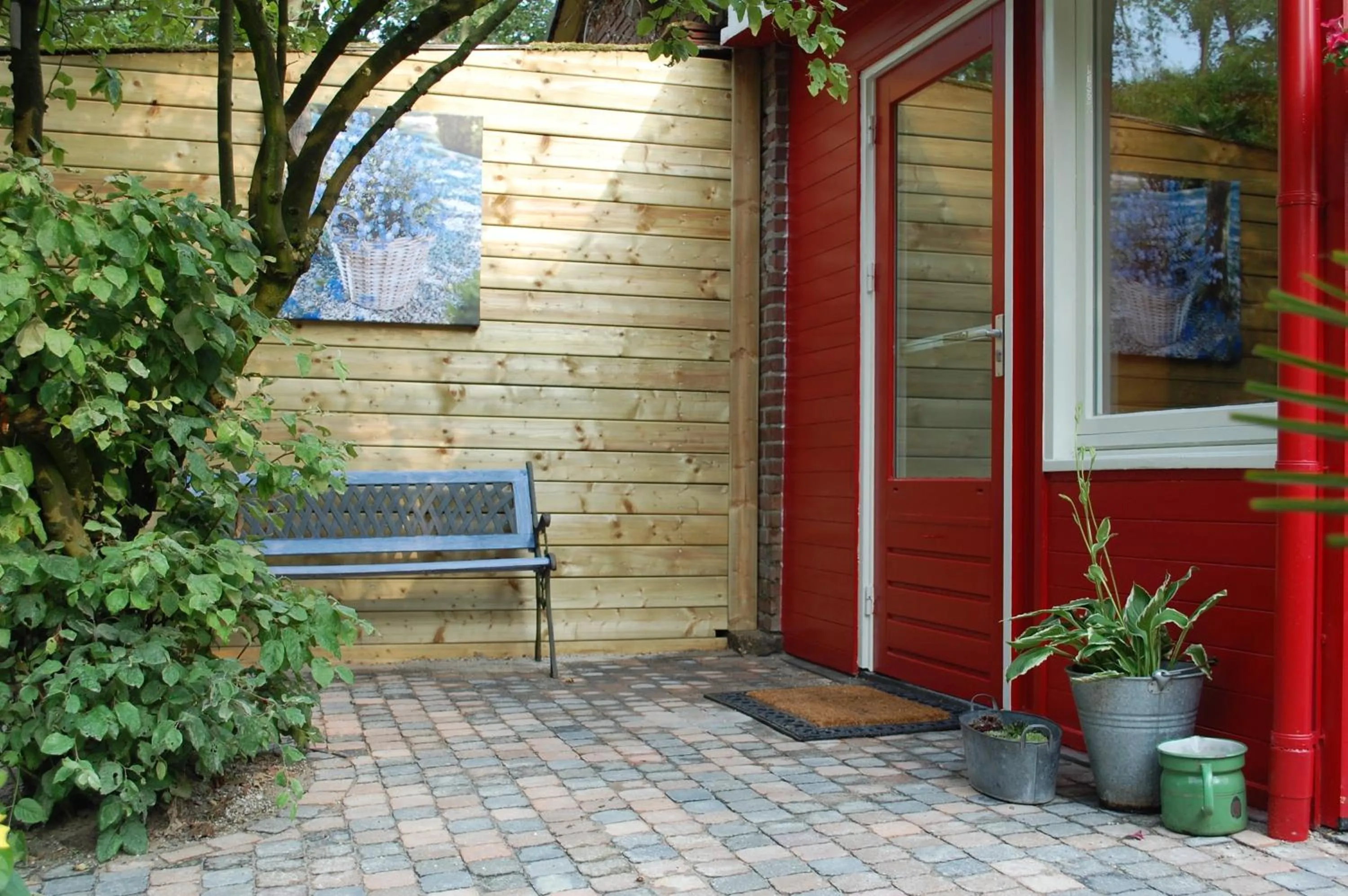 Patio in B&B Ferme Knaapen