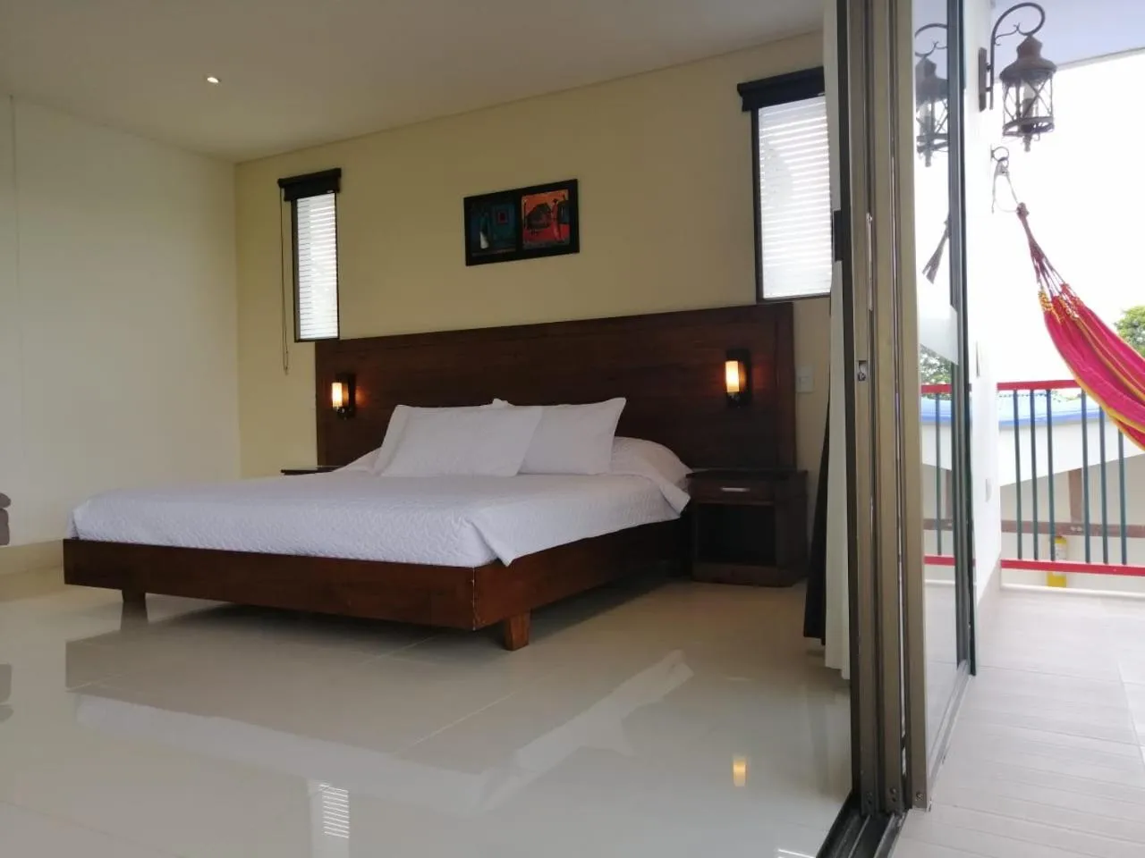 Mountain view, Bed in Finca Hotel la Manuela