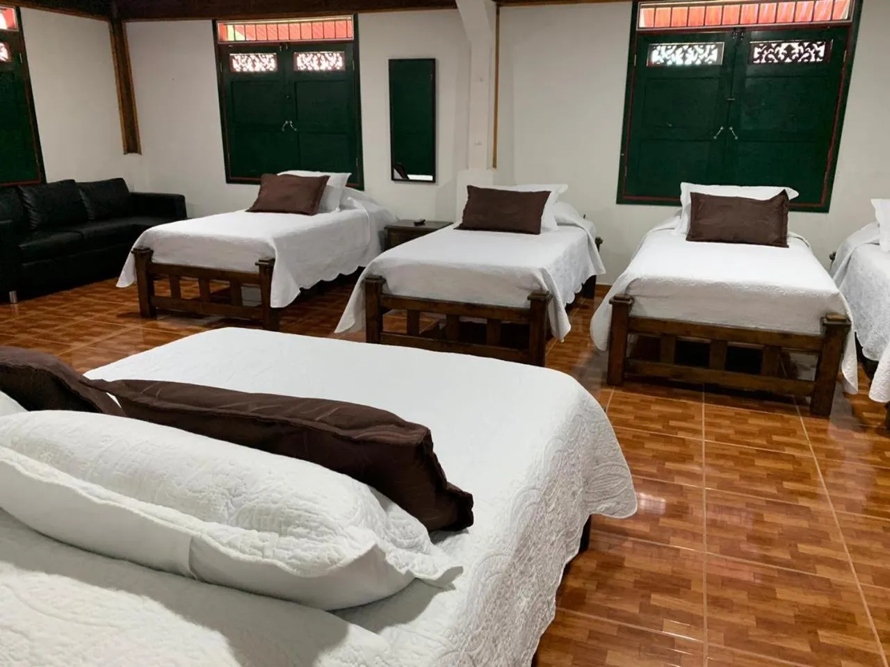 Bed in Finca Hotel la Manuela