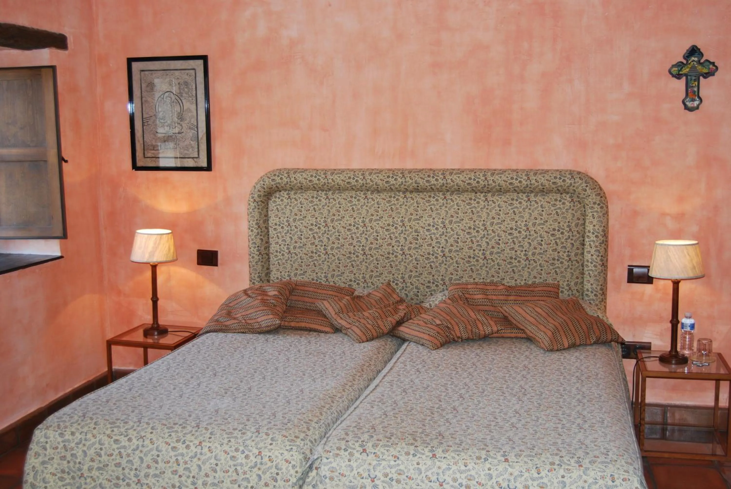 Decorative detail, Bed in La Casa de San Gil