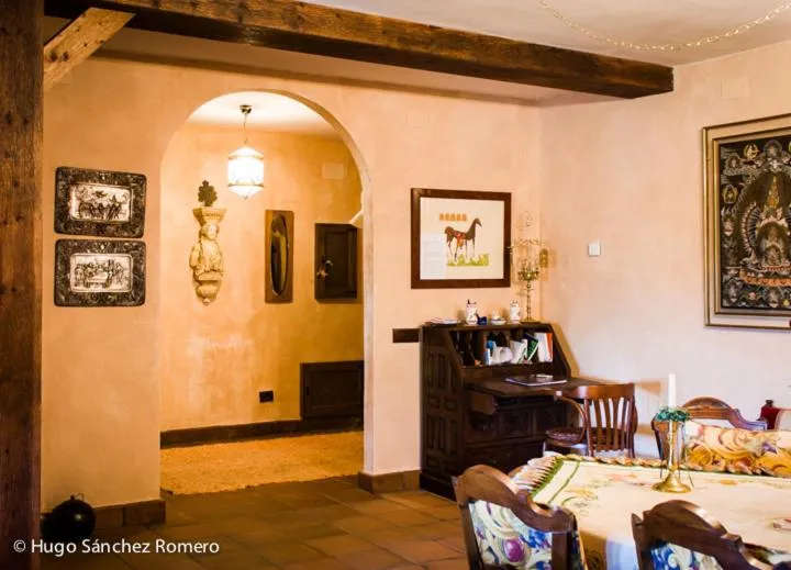 Lobby or reception in La Casa de San Gil