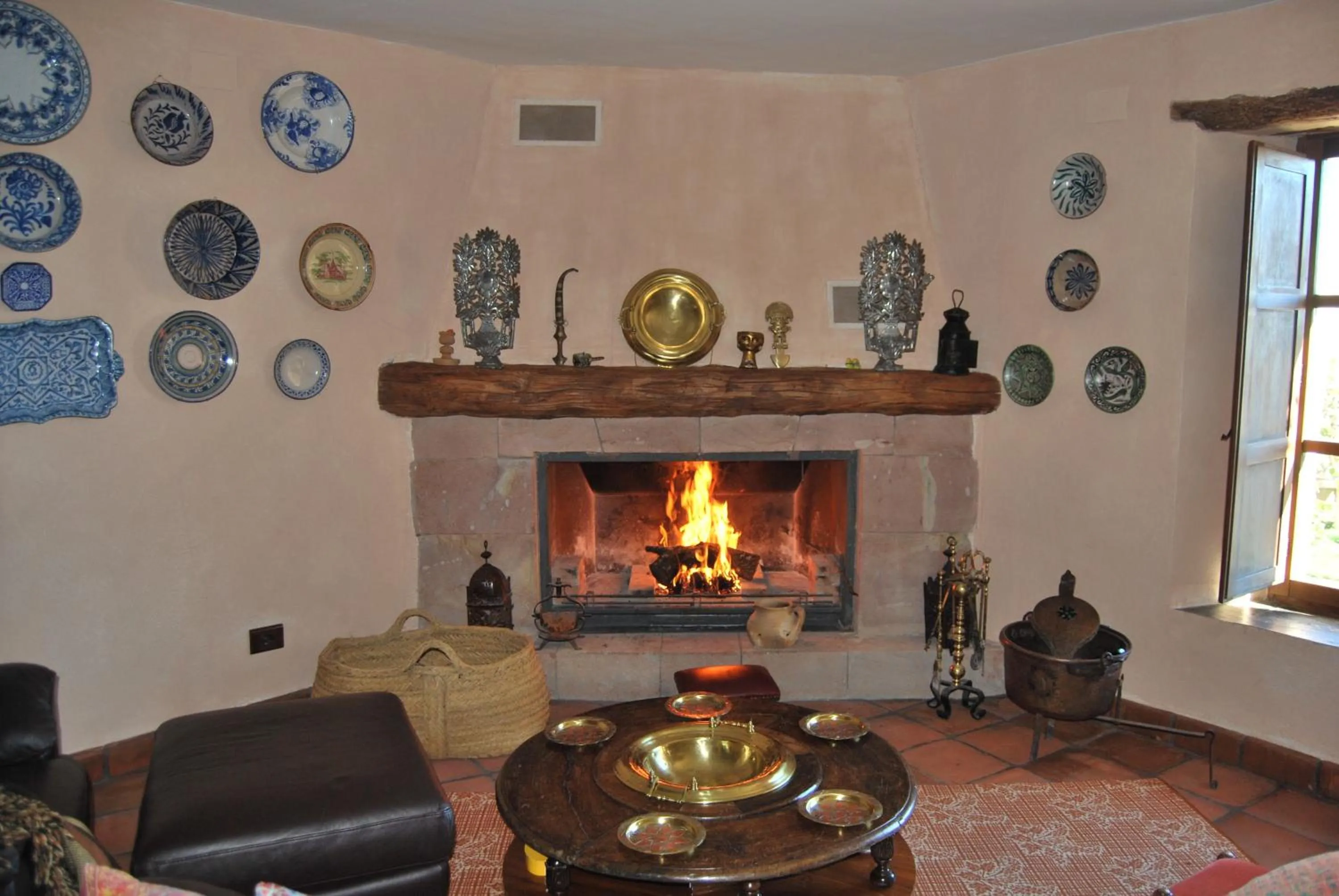 Living room in La Casa de San Gil