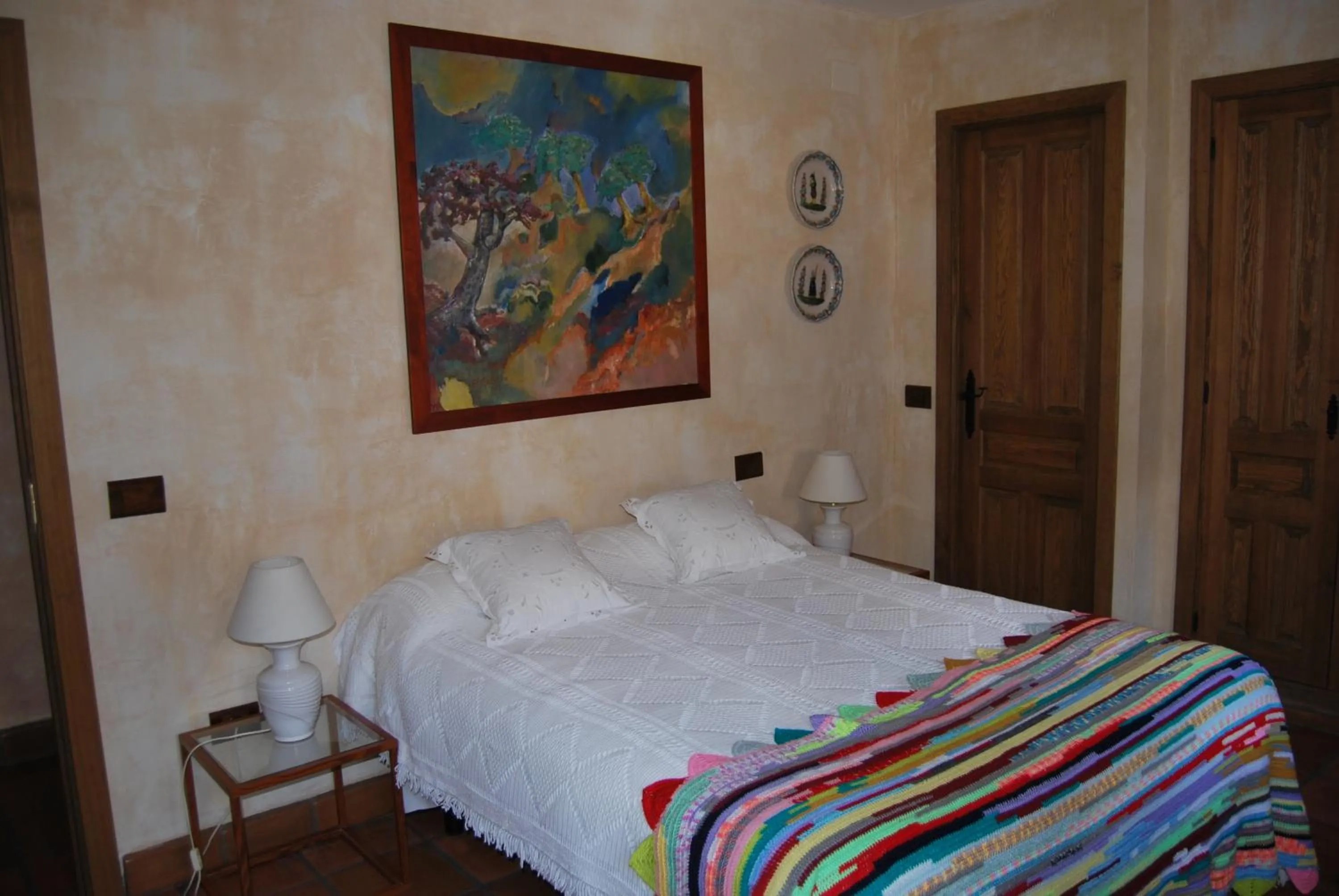 Decorative detail, Bed in La Casa de San Gil