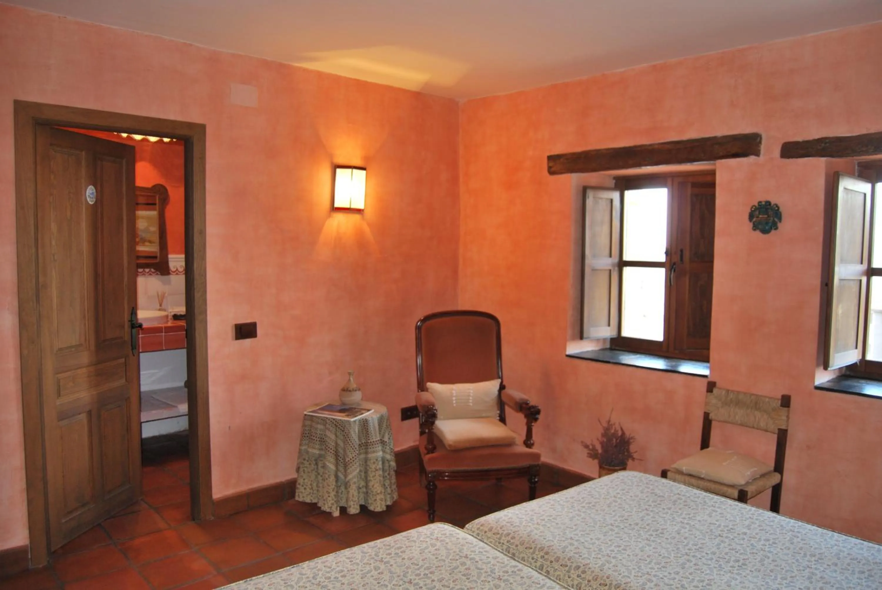 Decorative detail, Bed in La Casa de San Gil