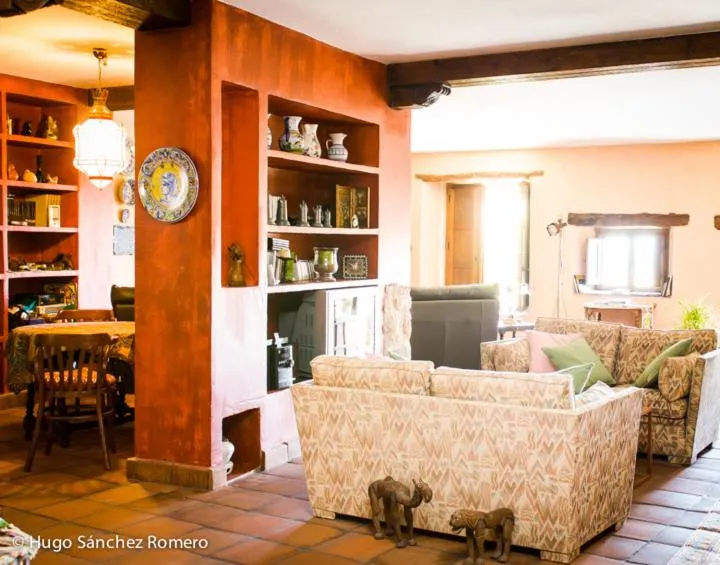 Living room in La Casa de San Gil