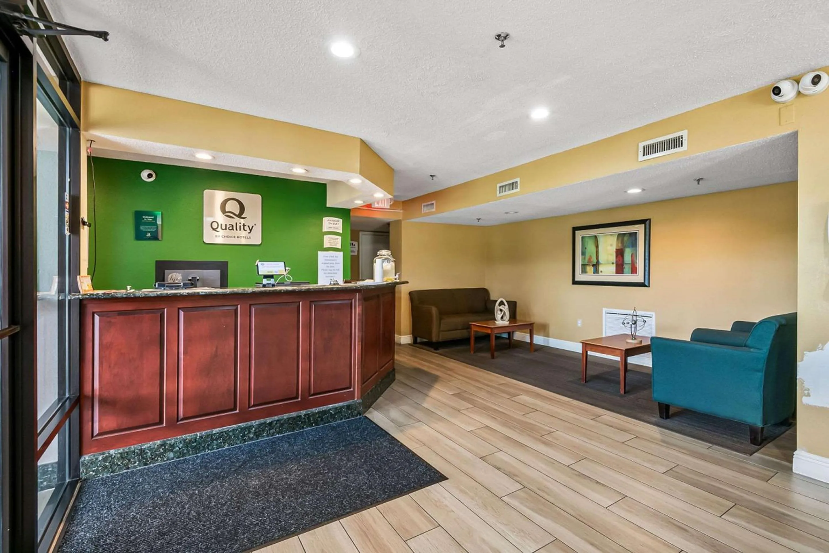 Lobby or reception in Quality Inn Quincy - Tallahassee West
