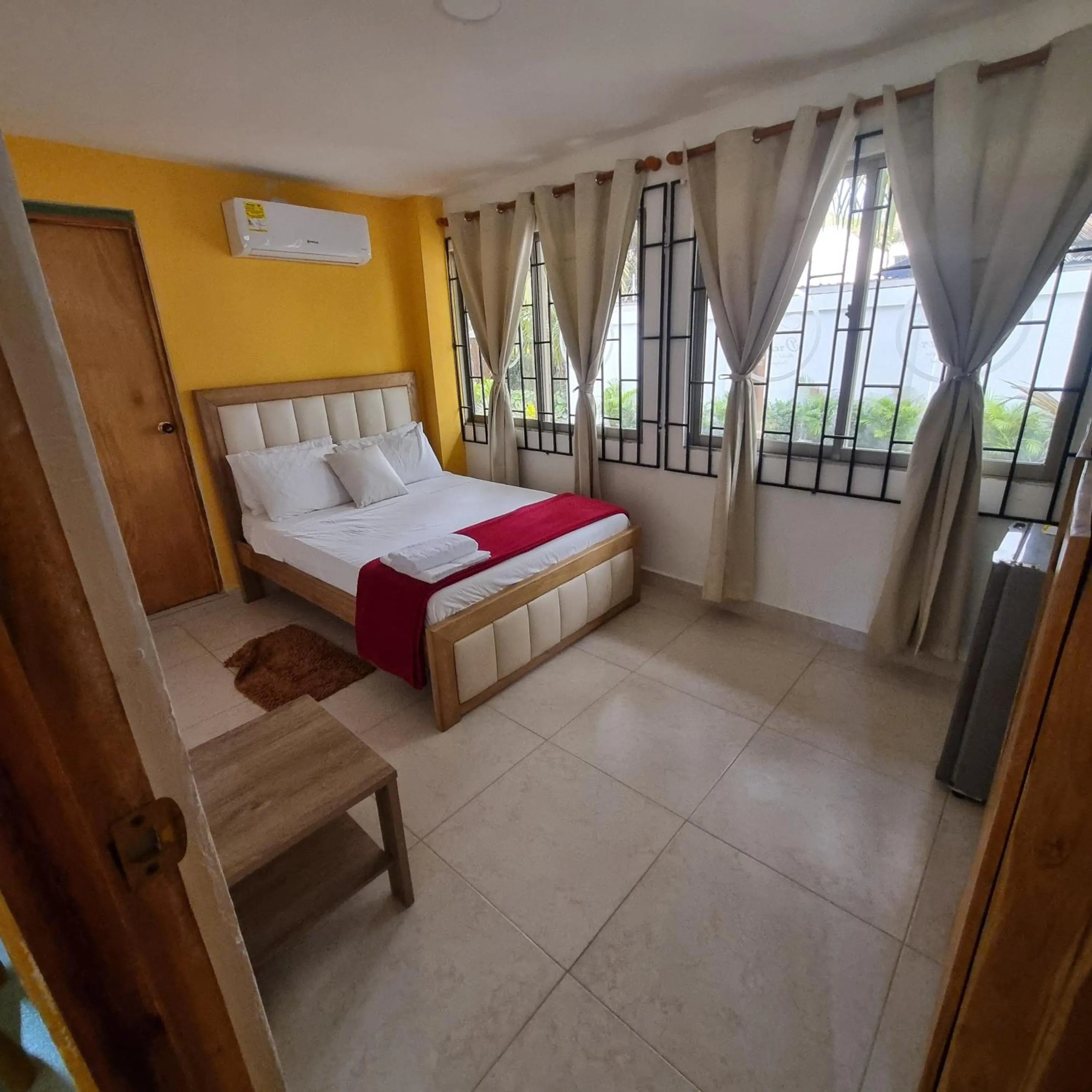 Bed in Dreimar Hotel Boutique