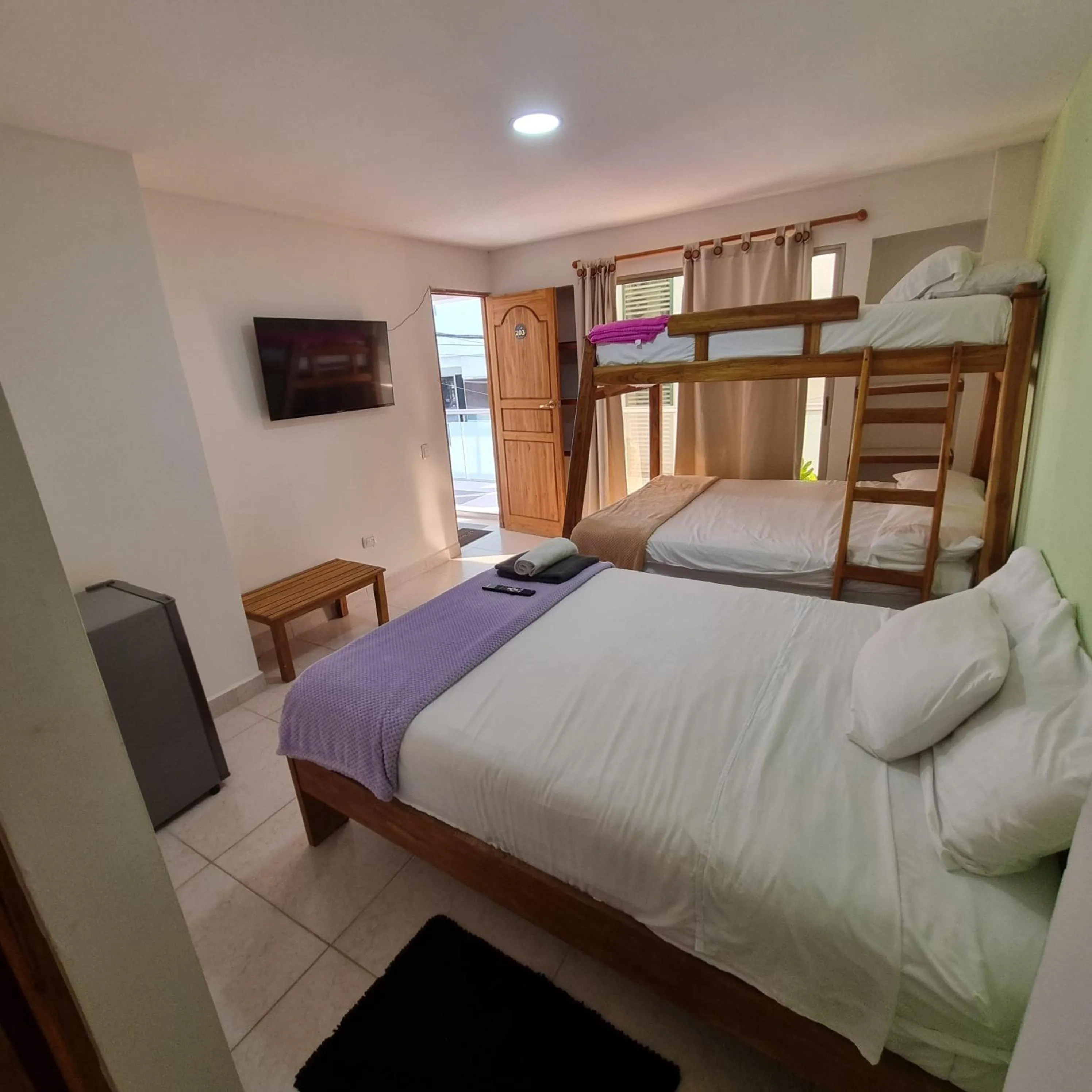 Bed in Dreimar Hotel Boutique