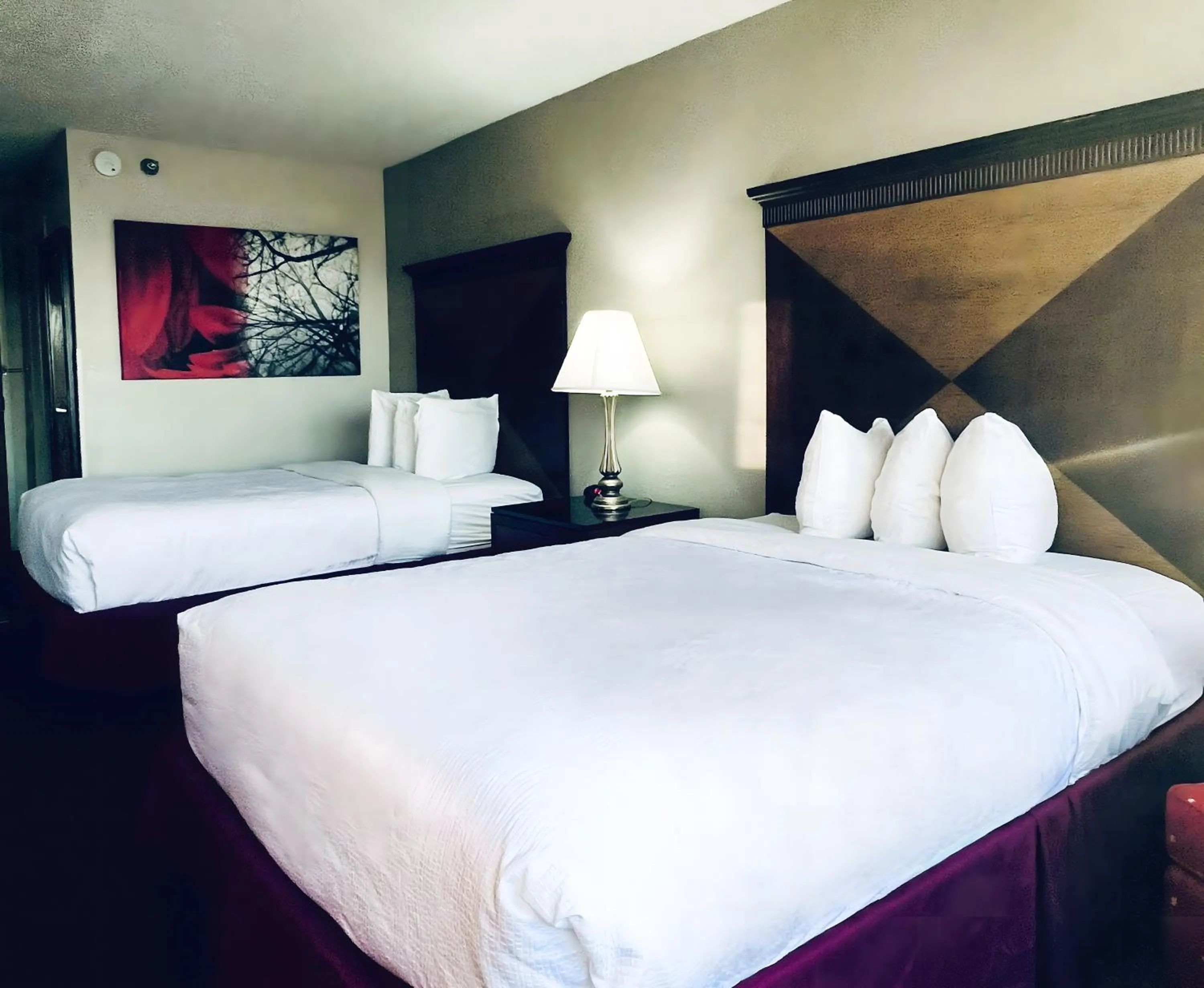 Bedroom in Indy Hotel