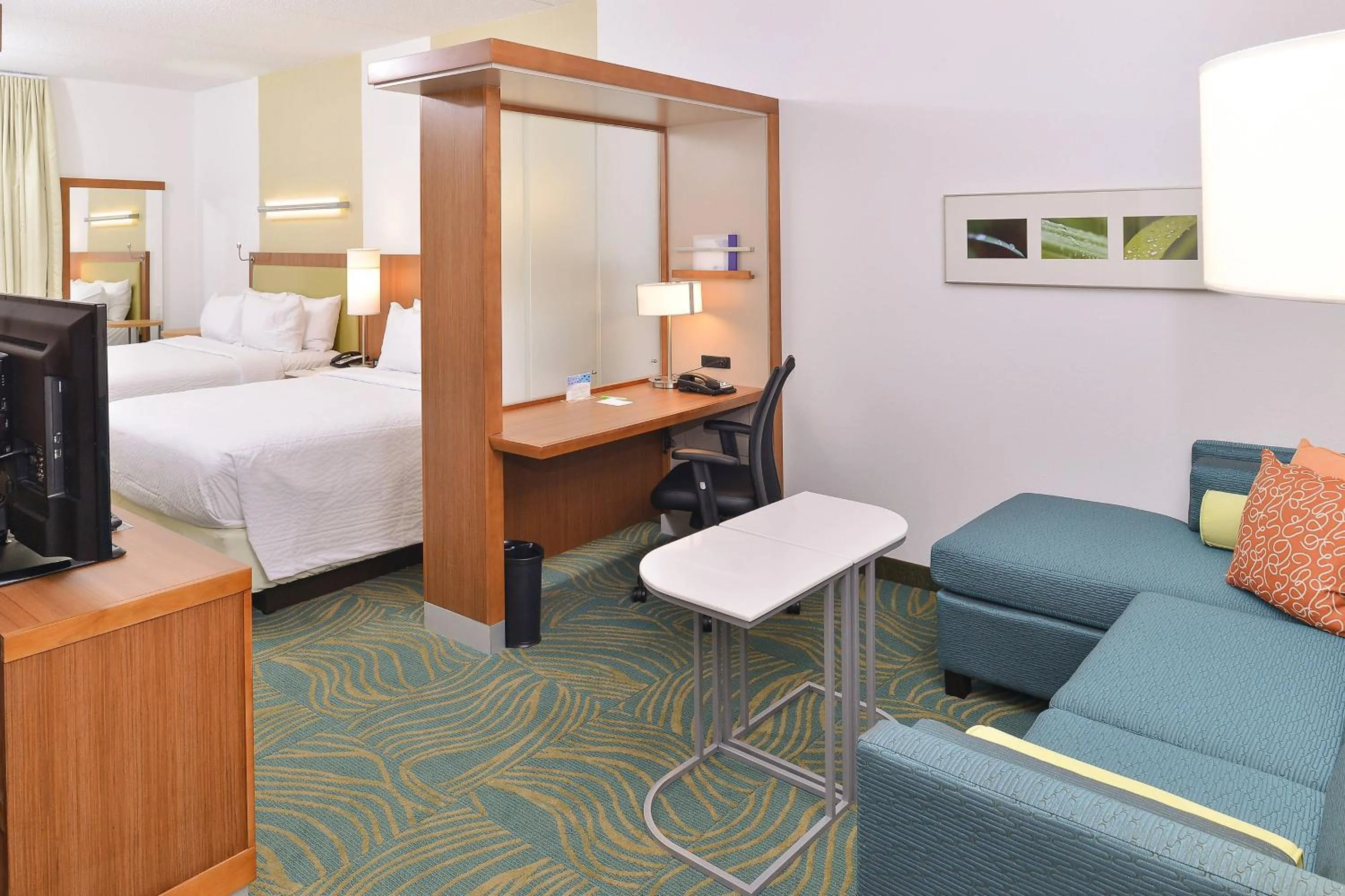 Photo of the whole room, Bed in SpringHill Suites by Marriott Raleigh Cary
