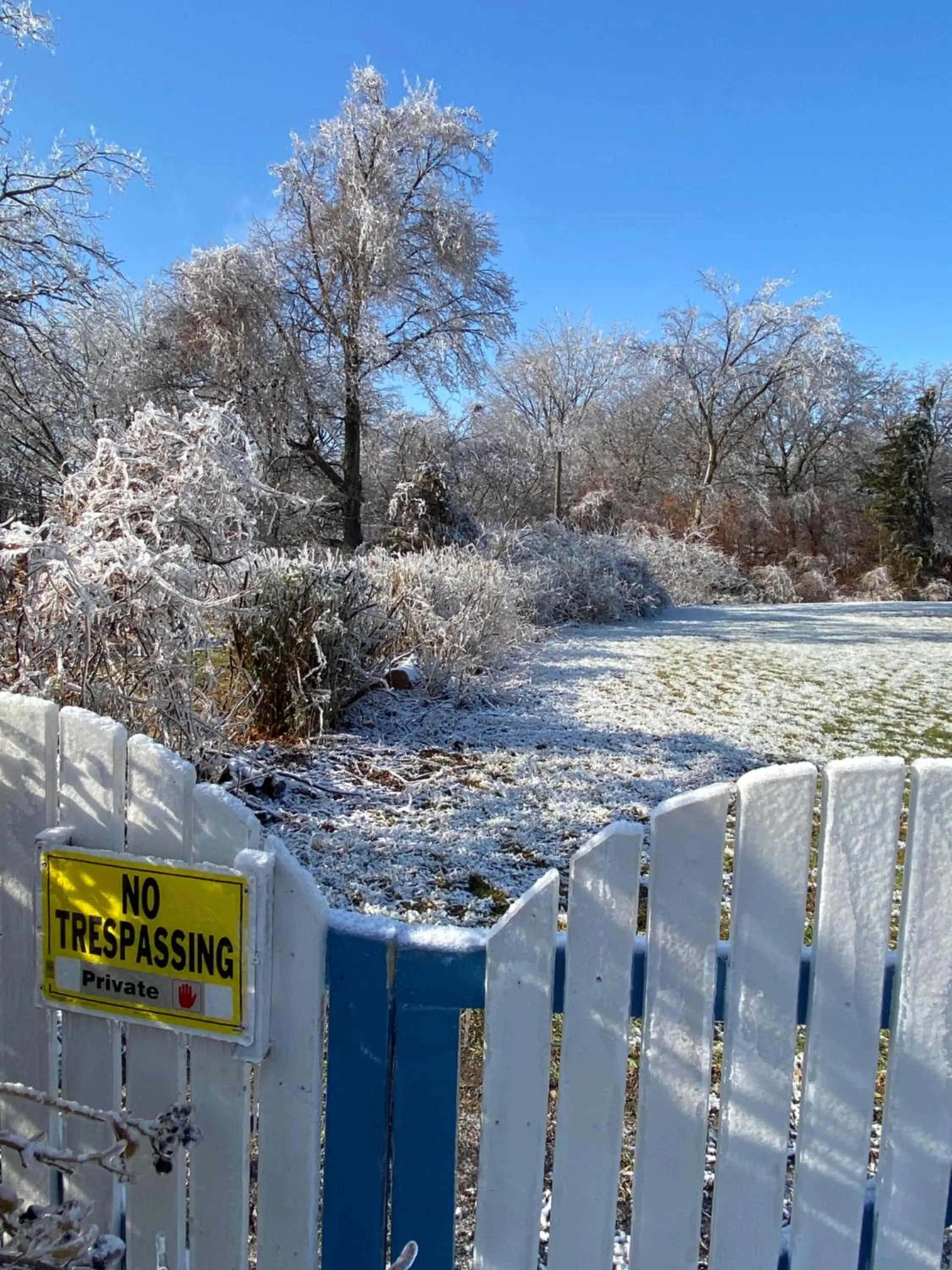 Winter in Burr Oak Motel