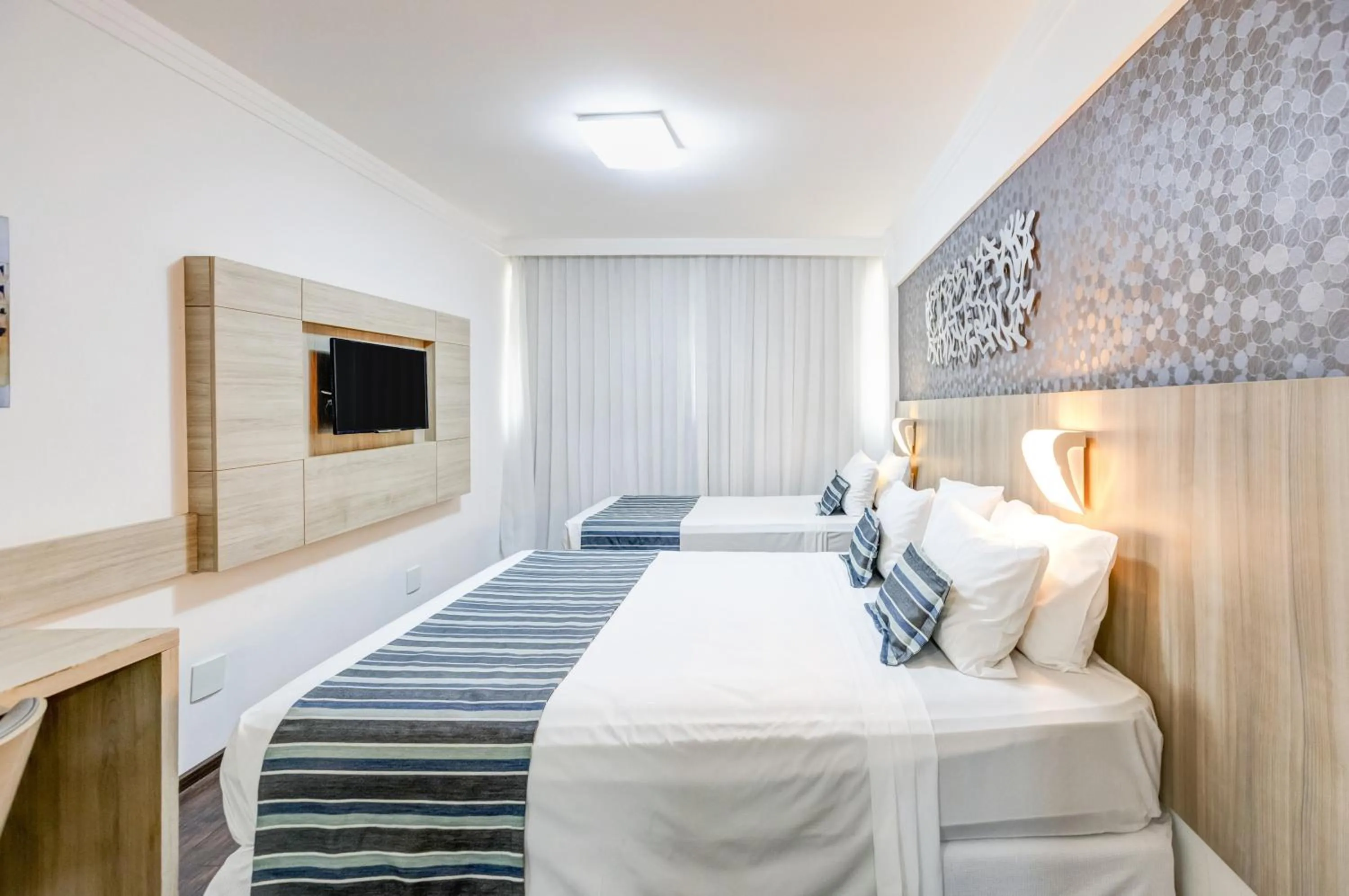 Bedroom, Bed in Allia Gran Pampulha Suites