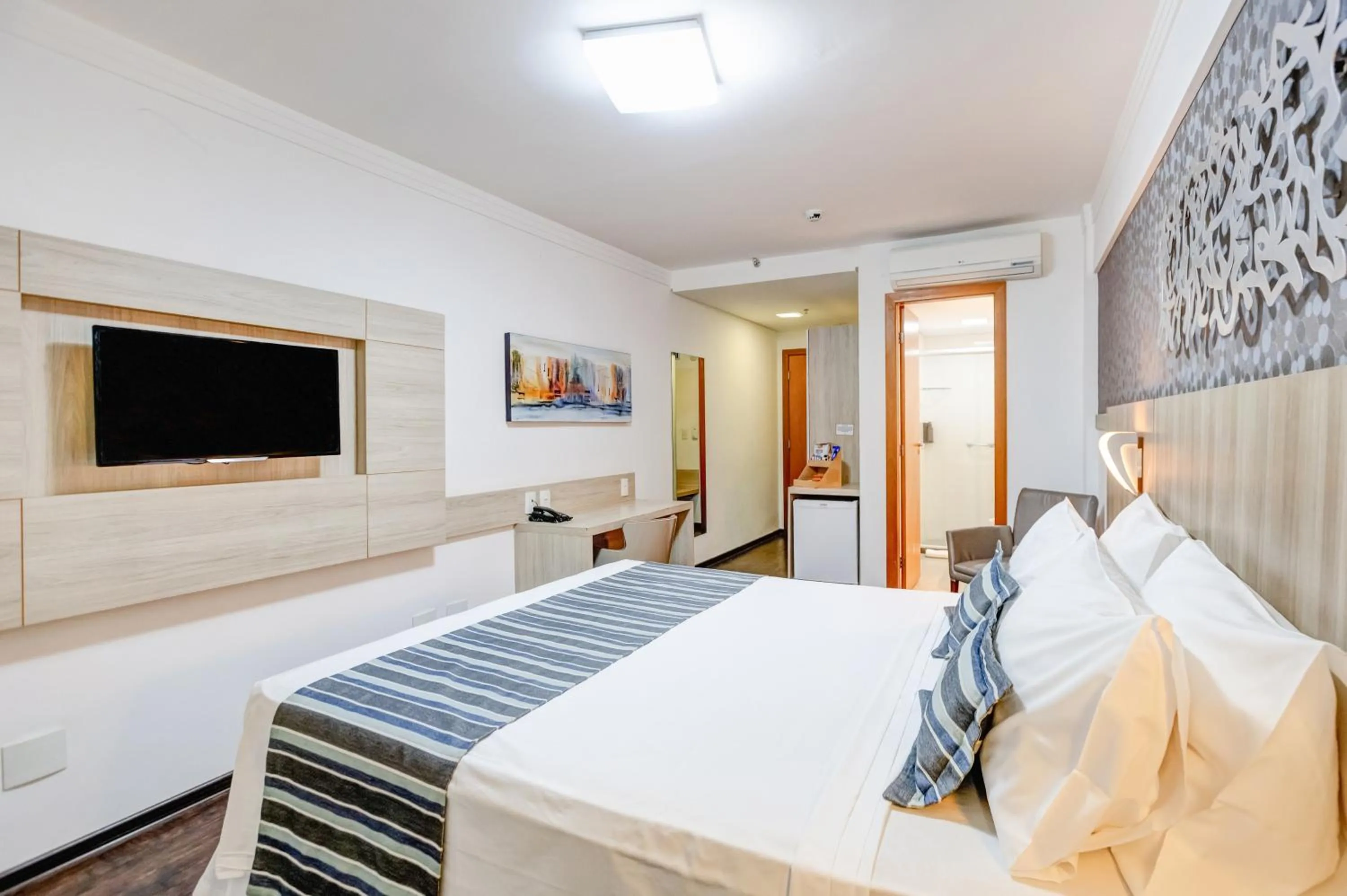 Bedroom, Bed in Allia Gran Pampulha Suites