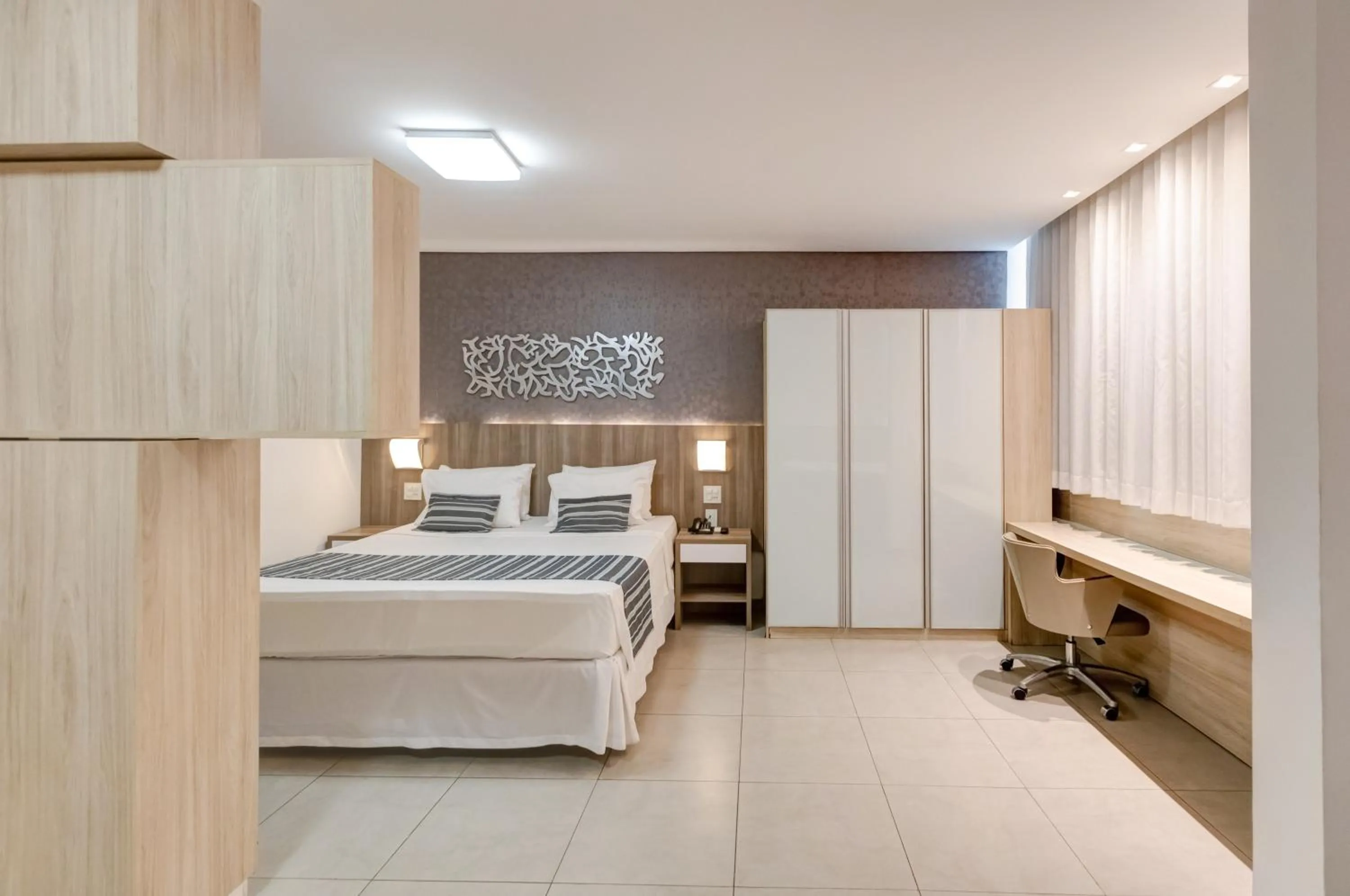Bedroom, Bed in Allia Gran Pampulha Suites