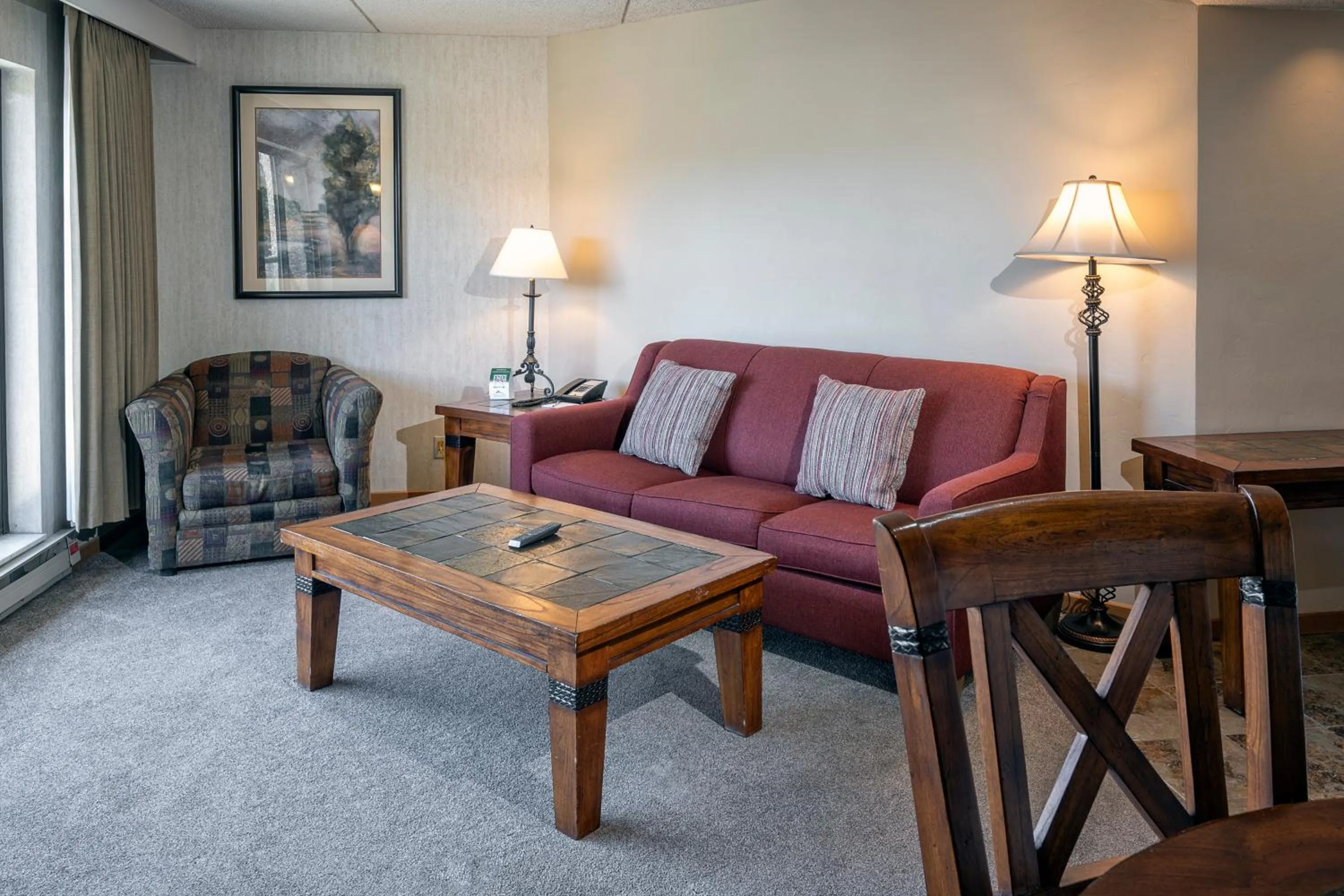 Living room in Beaver Run Resort