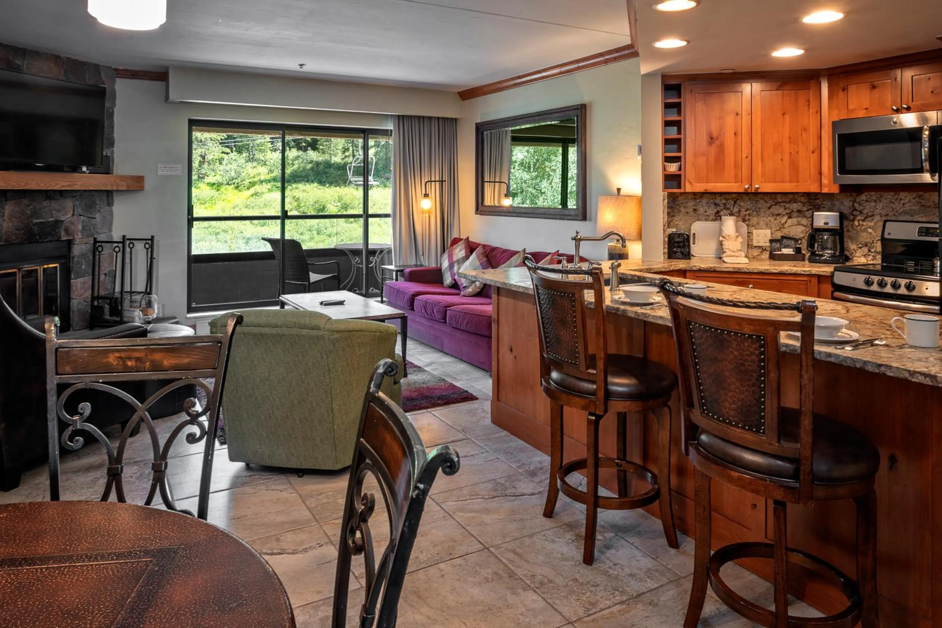 Kitchen or kitchenette in Beaver Run Resort