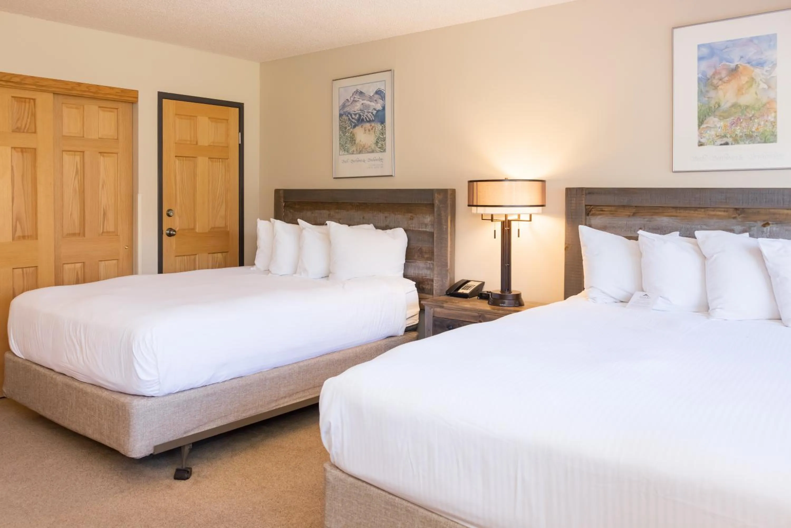 Bed in Beaver Run Resort