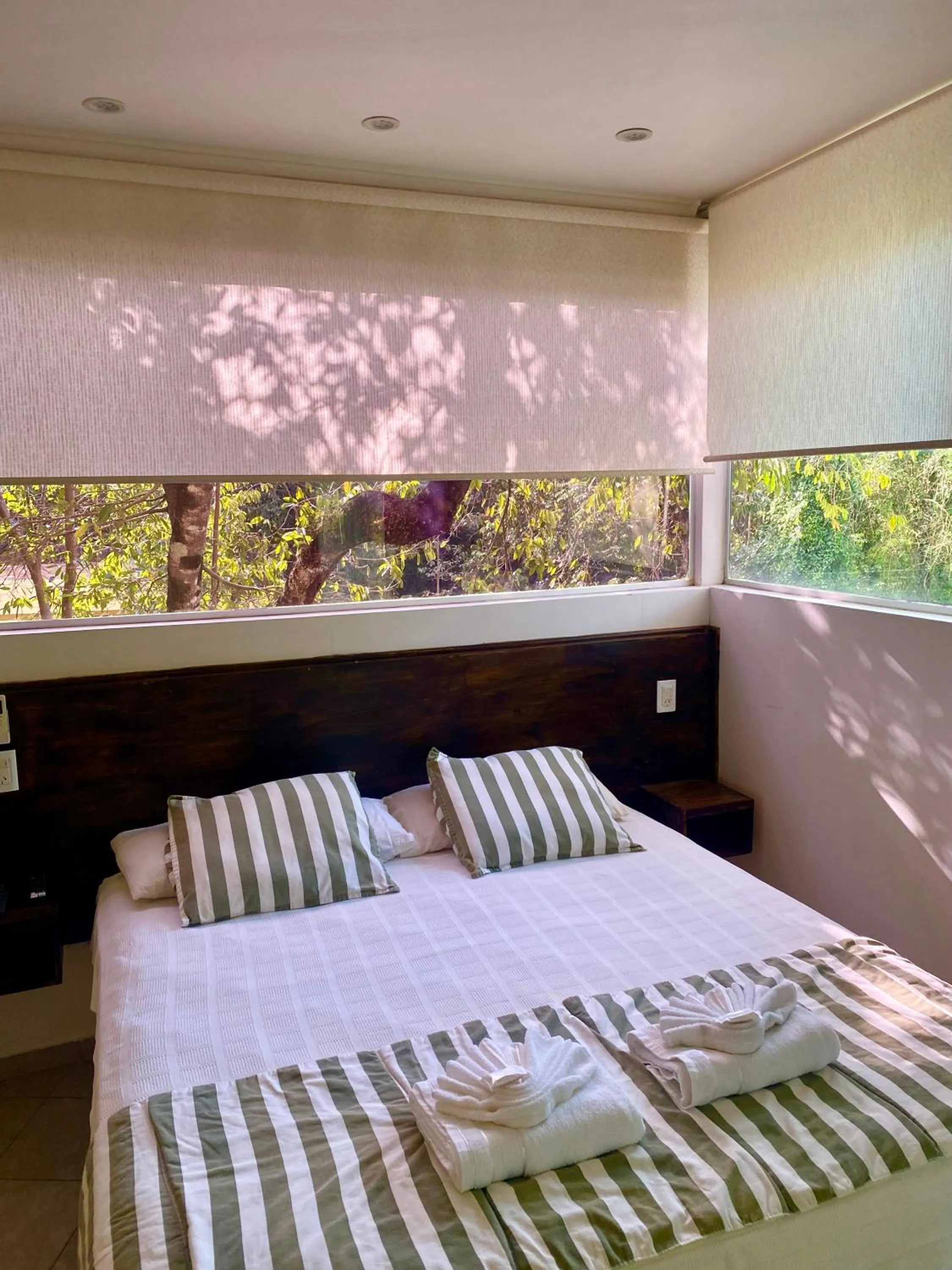 Bed in Rainforest Hotel & Cabañas