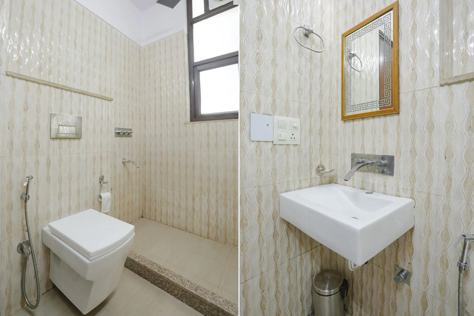 Bathroom in FabHotel The Indian
