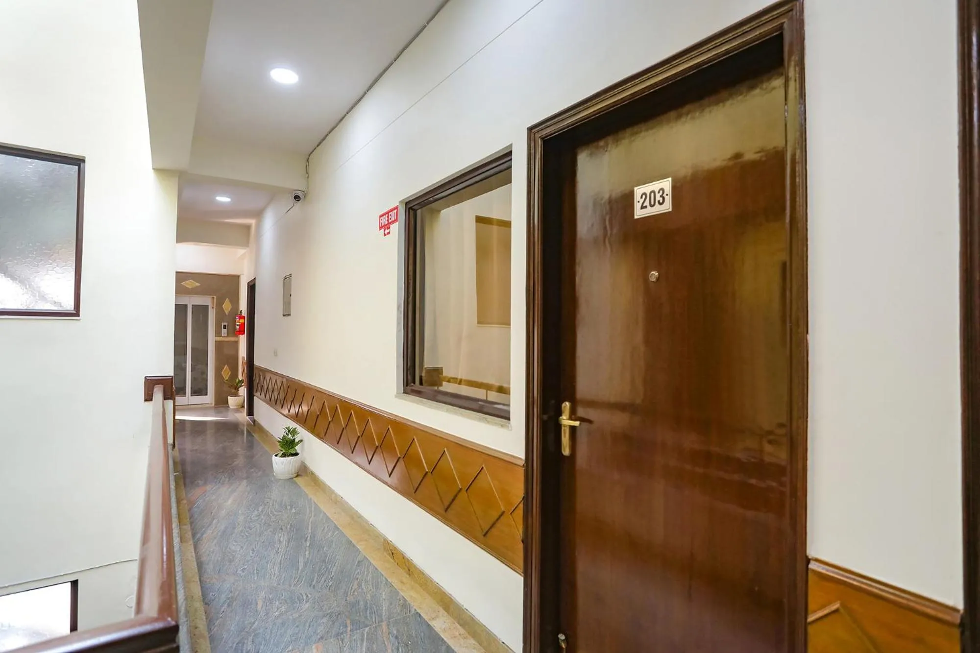 Lobby or reception in FabHotel The Indian